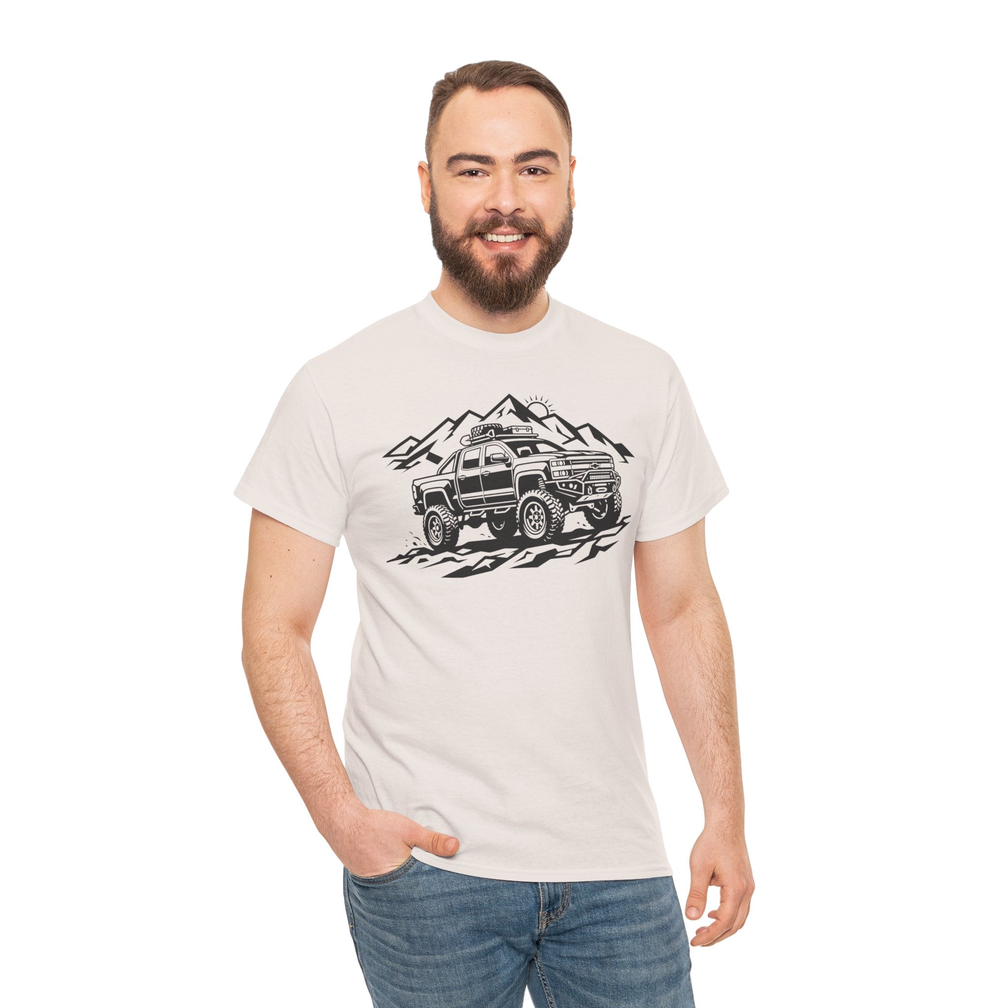 Unisex Heavy Cotton Tee — Mountain 4x4 Adventure