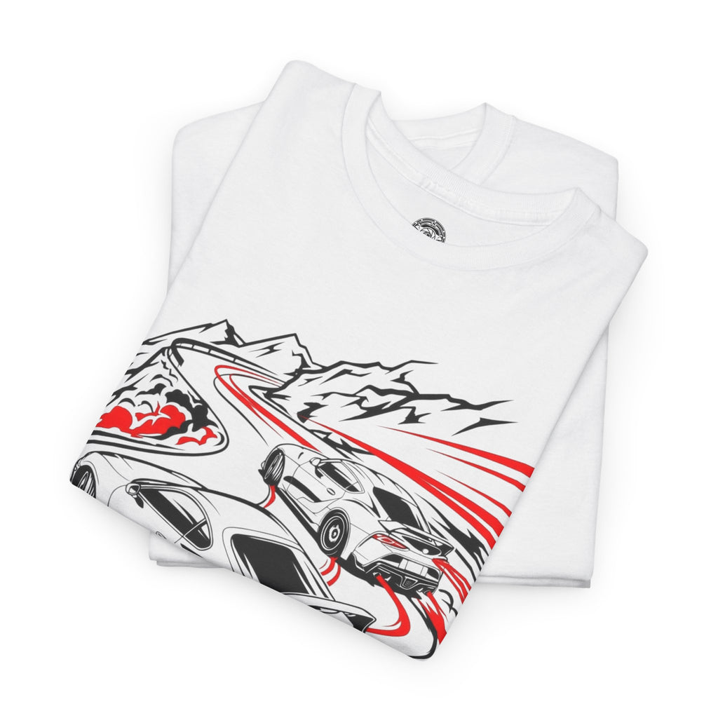 Unisex Heavy Cotton Tee — A80/A90 Touge Battle