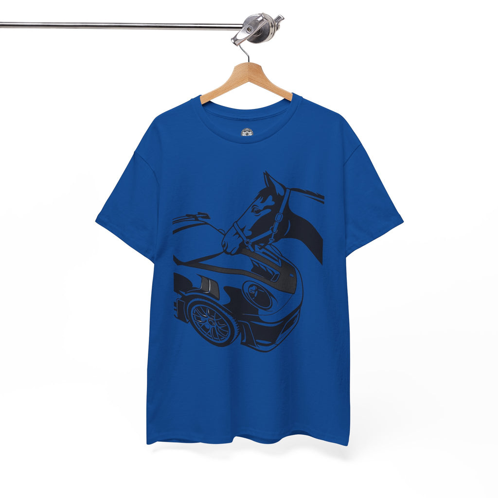 Unisex Heavy Cotton Tee — 992 vs Horse (Viral Video)