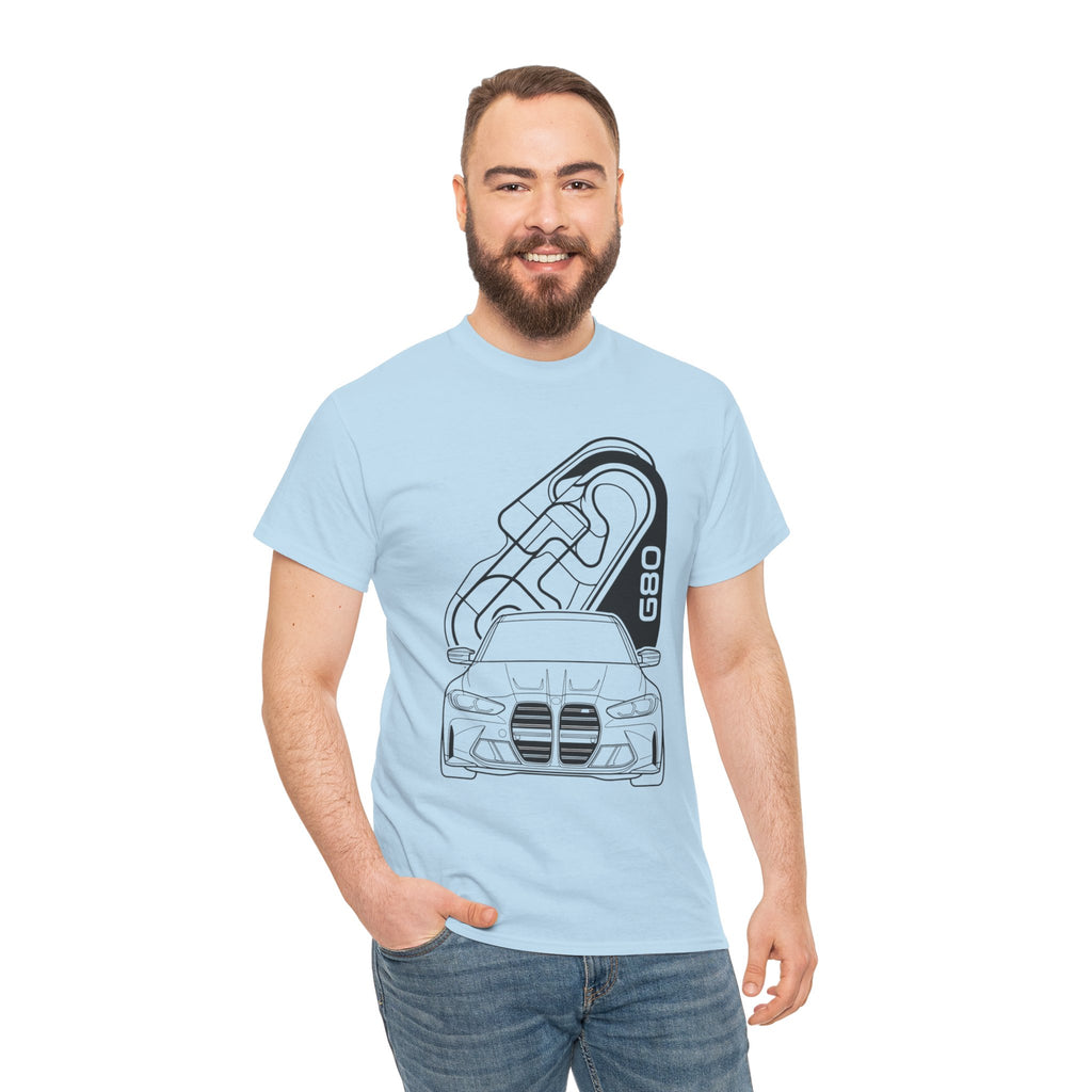 Unisex Heavy Cotton Tee — G80 Track