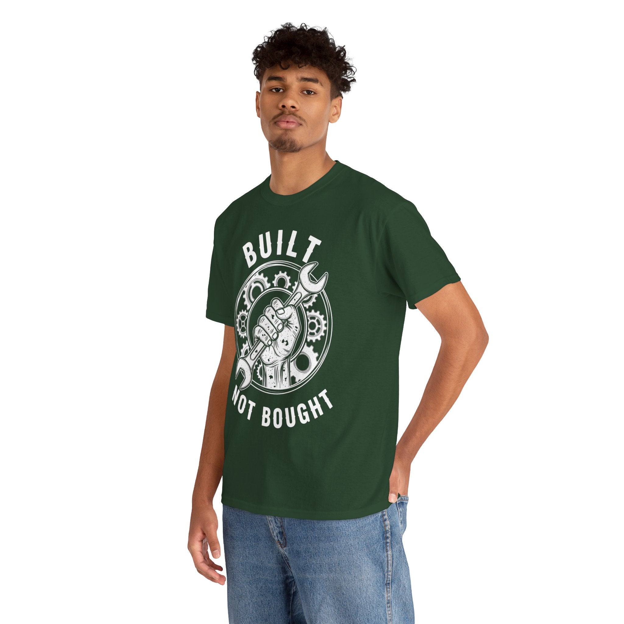 Unisex Heavy Cotton Tee — Built Not Bought