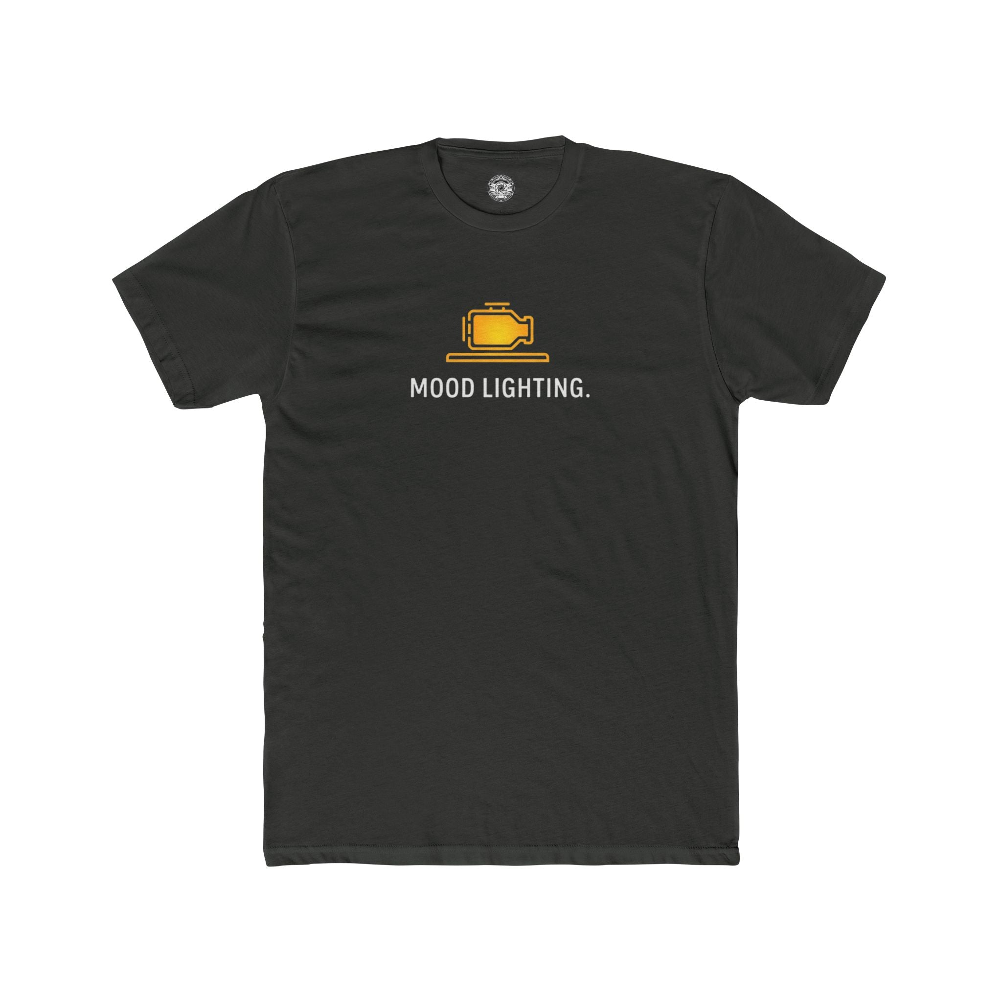 Men's Cotton Crew Tee — Mood Lighting.