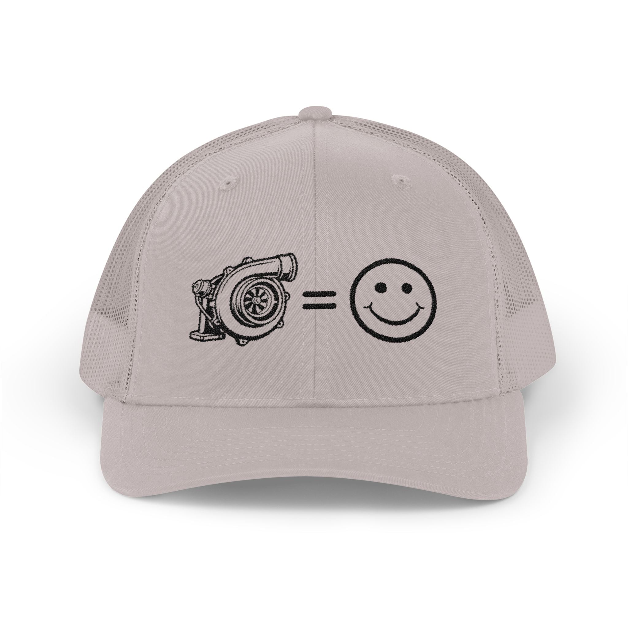 Snapback Trucker Cap — Turbocharger = Smile