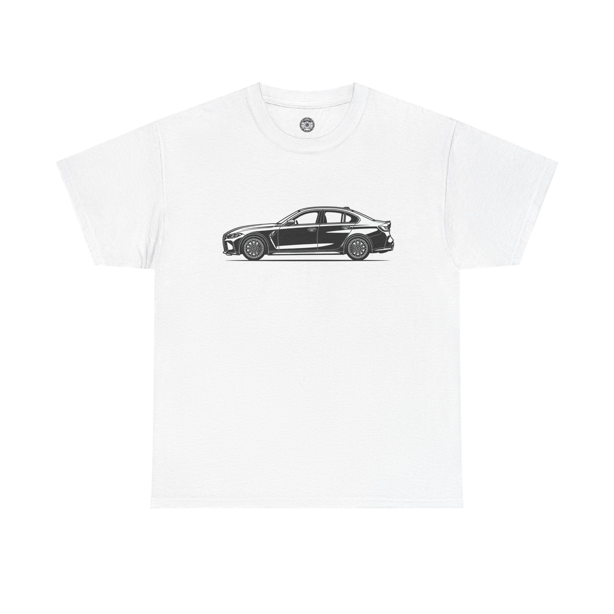Unisex Heavy Cotton Tee — G80 Side Profile