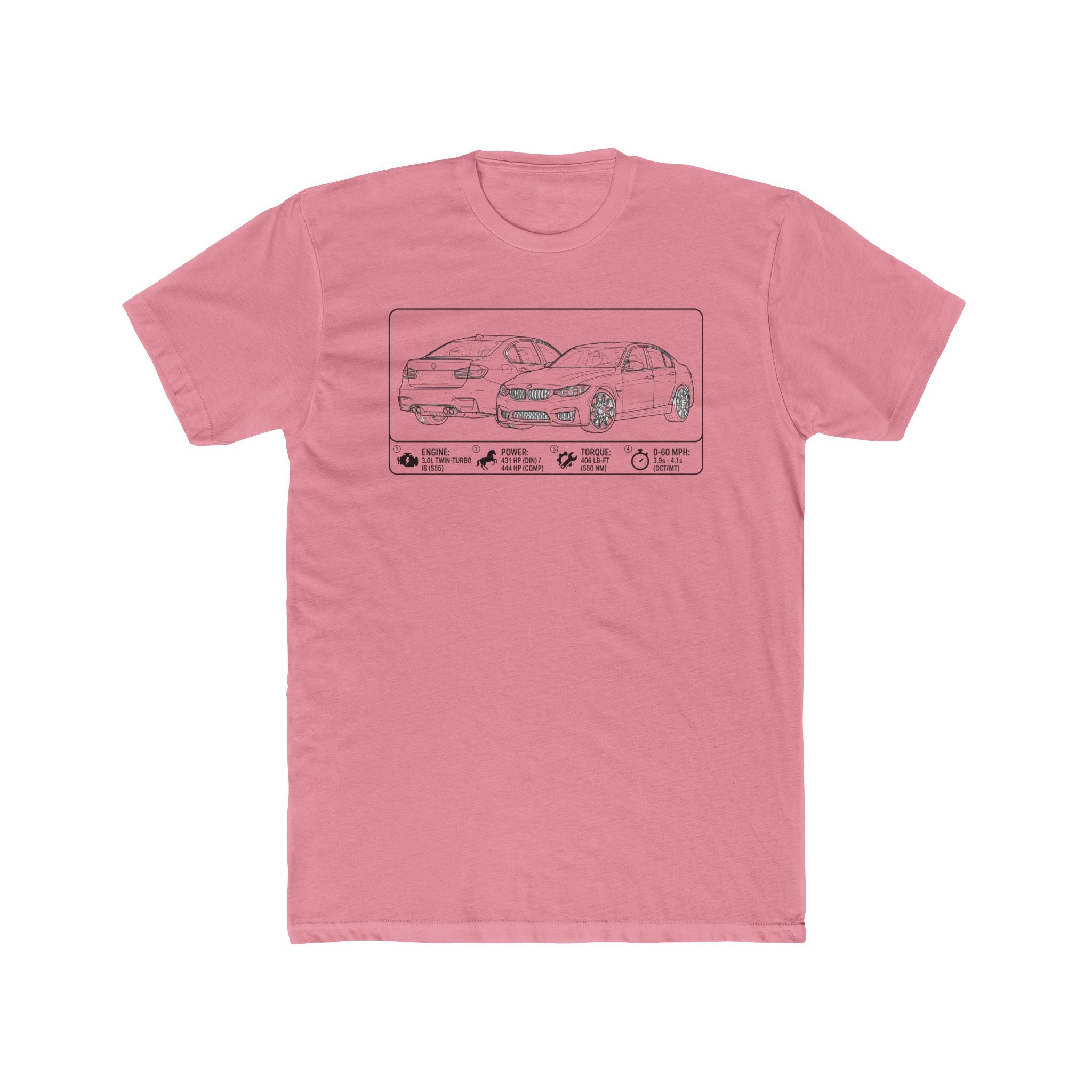 Men's Cotton Crew Tee — F80 Blueprint