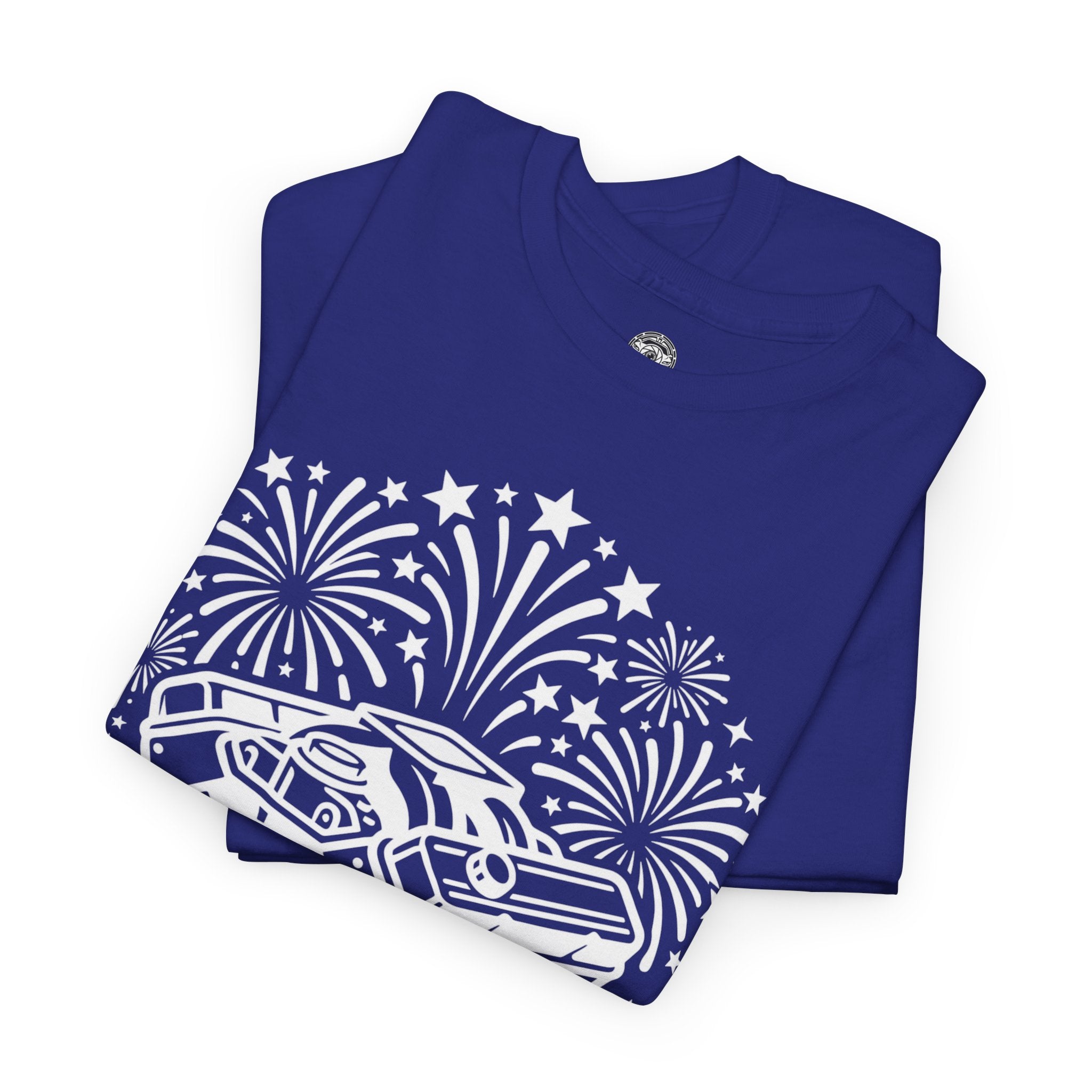 Unisex Heavy Cotton Tee — V8/Fireworks
