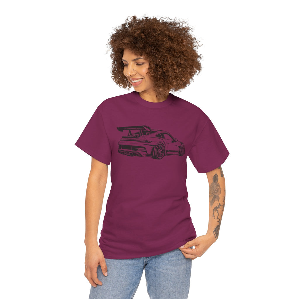 Unisex Heavy Cotton Tee — 992 Rear Profile