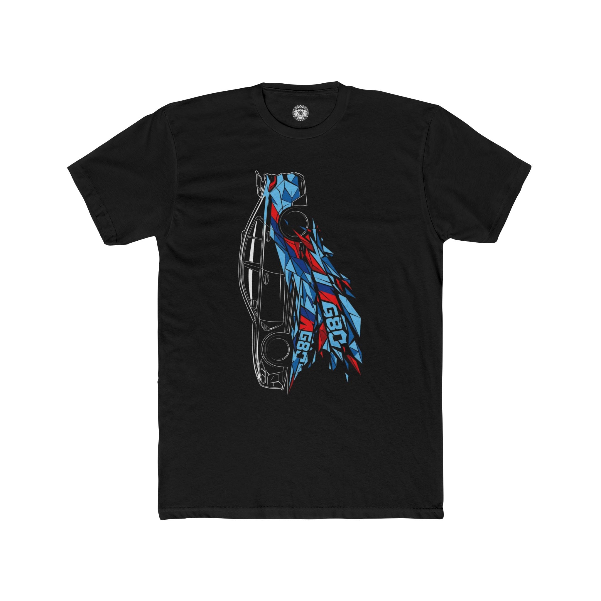 Men's Cotton Crew Tee — G80 M-Color Fracture