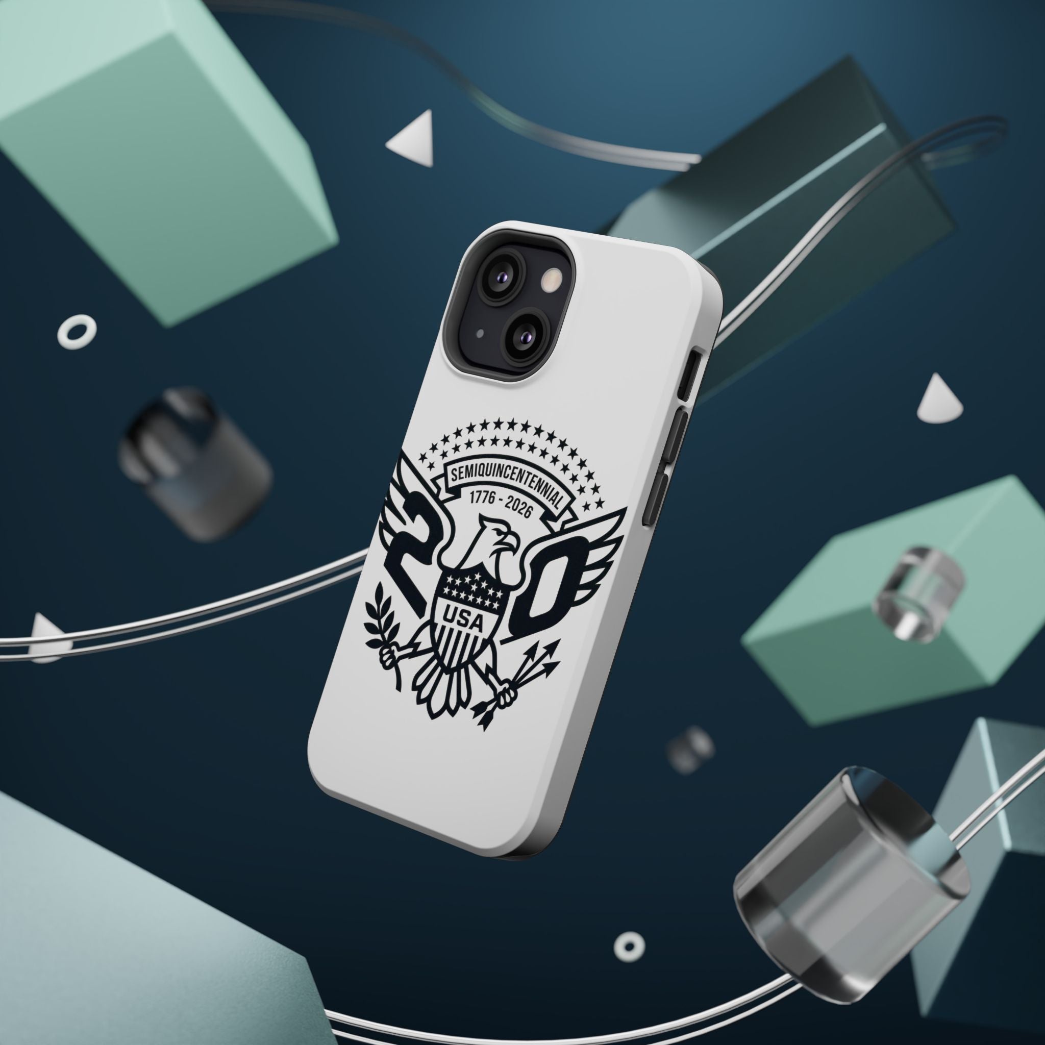 Magnetic Impact-Resistant Phone Case — USA Semiquincentennial
