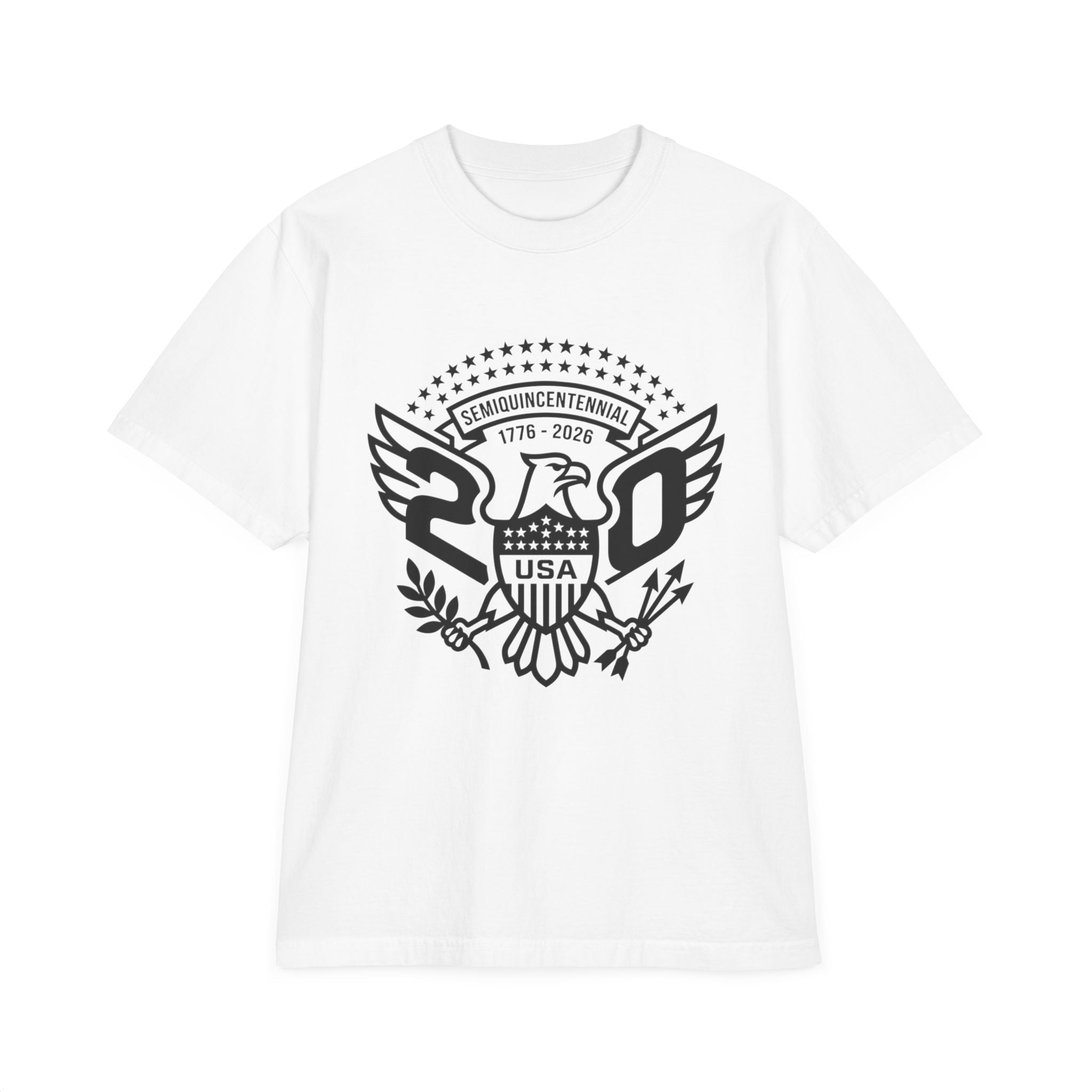 Unisex Garment-Dyed T-Shirt — America's 250th Eagle