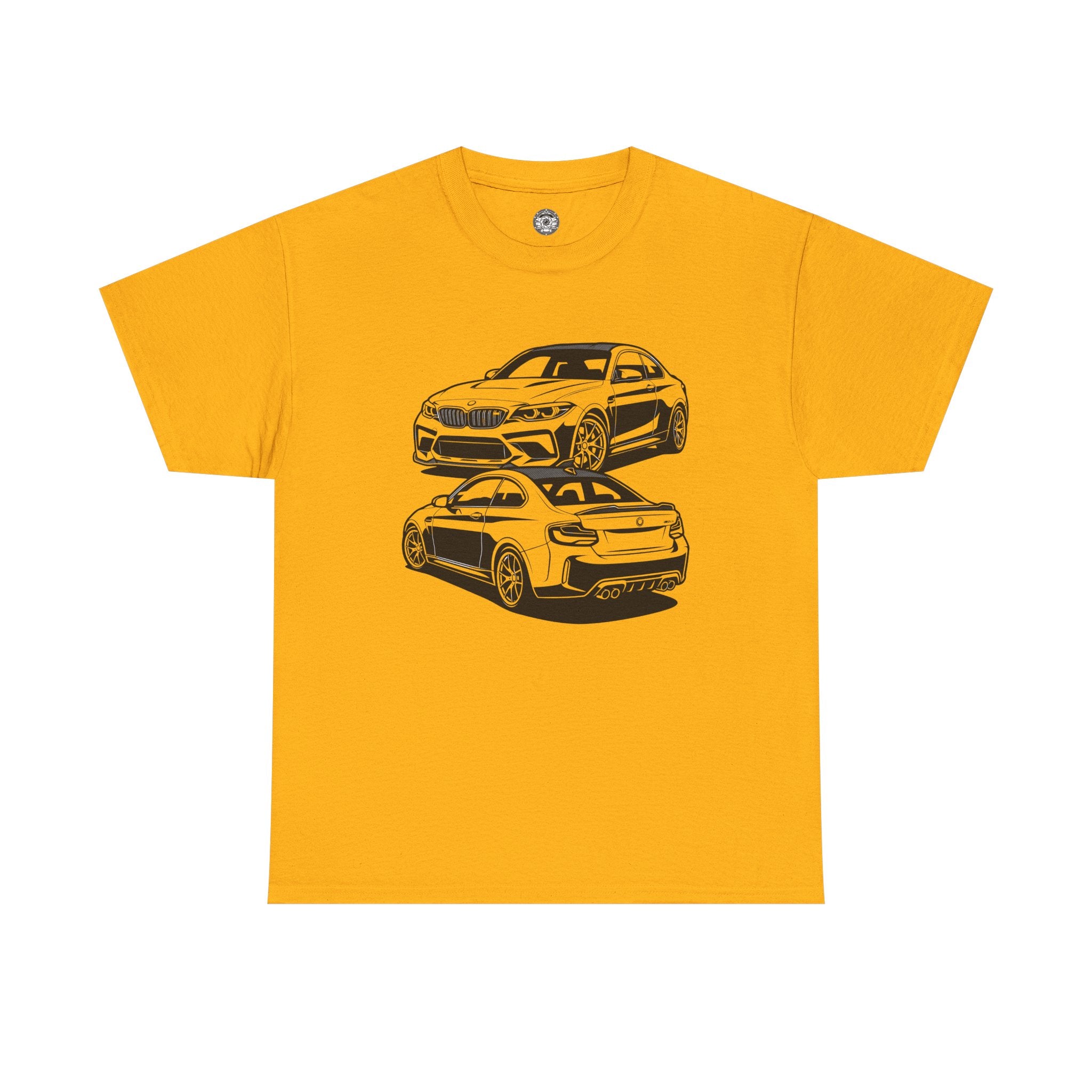 Unisex Heavy Cotton Tee — F87 Dual-Angle