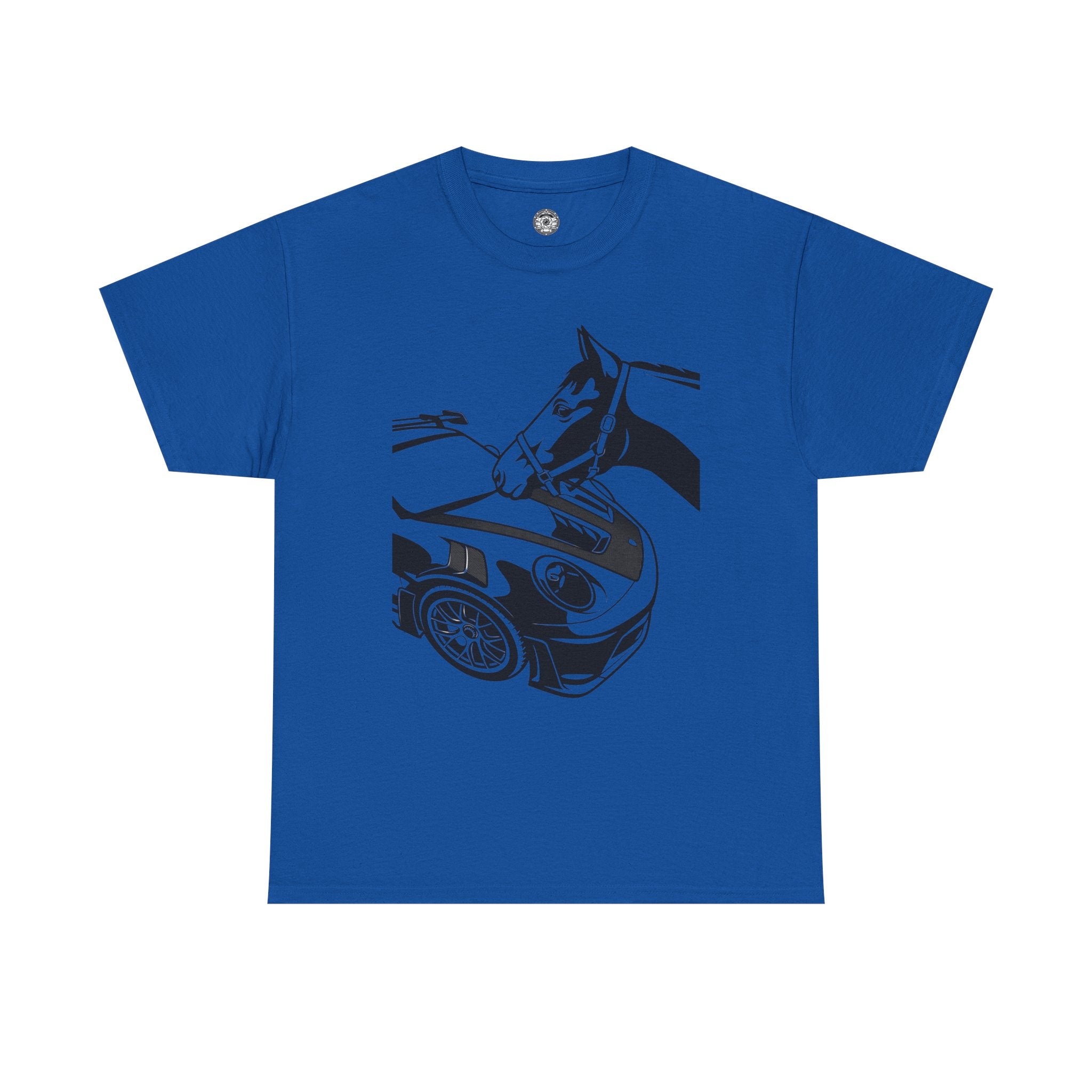 Unisex Heavy Cotton Tee — 992 vs Horse (Viral Video)