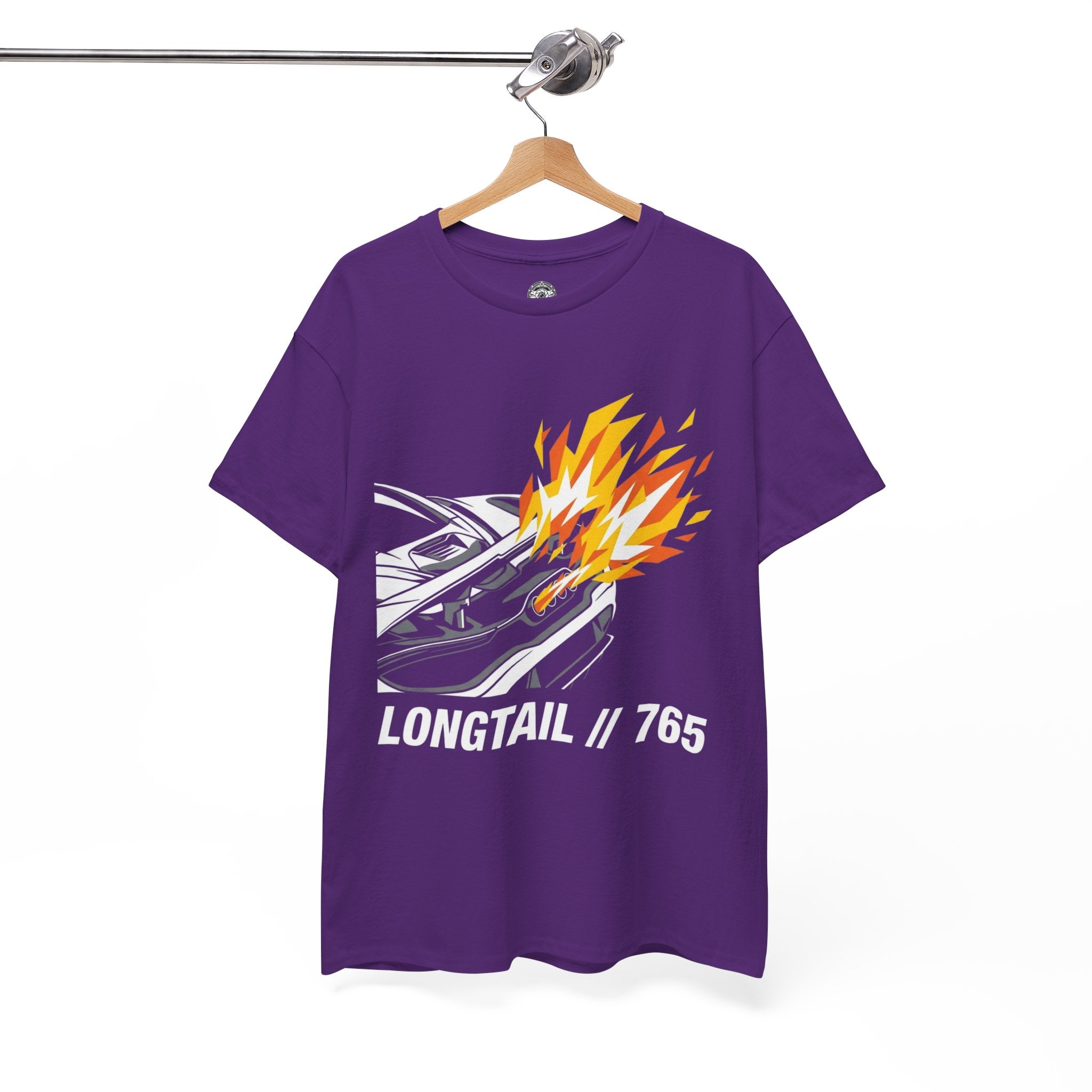 Unisex Heavy Cotton Tee — 765LT Flames