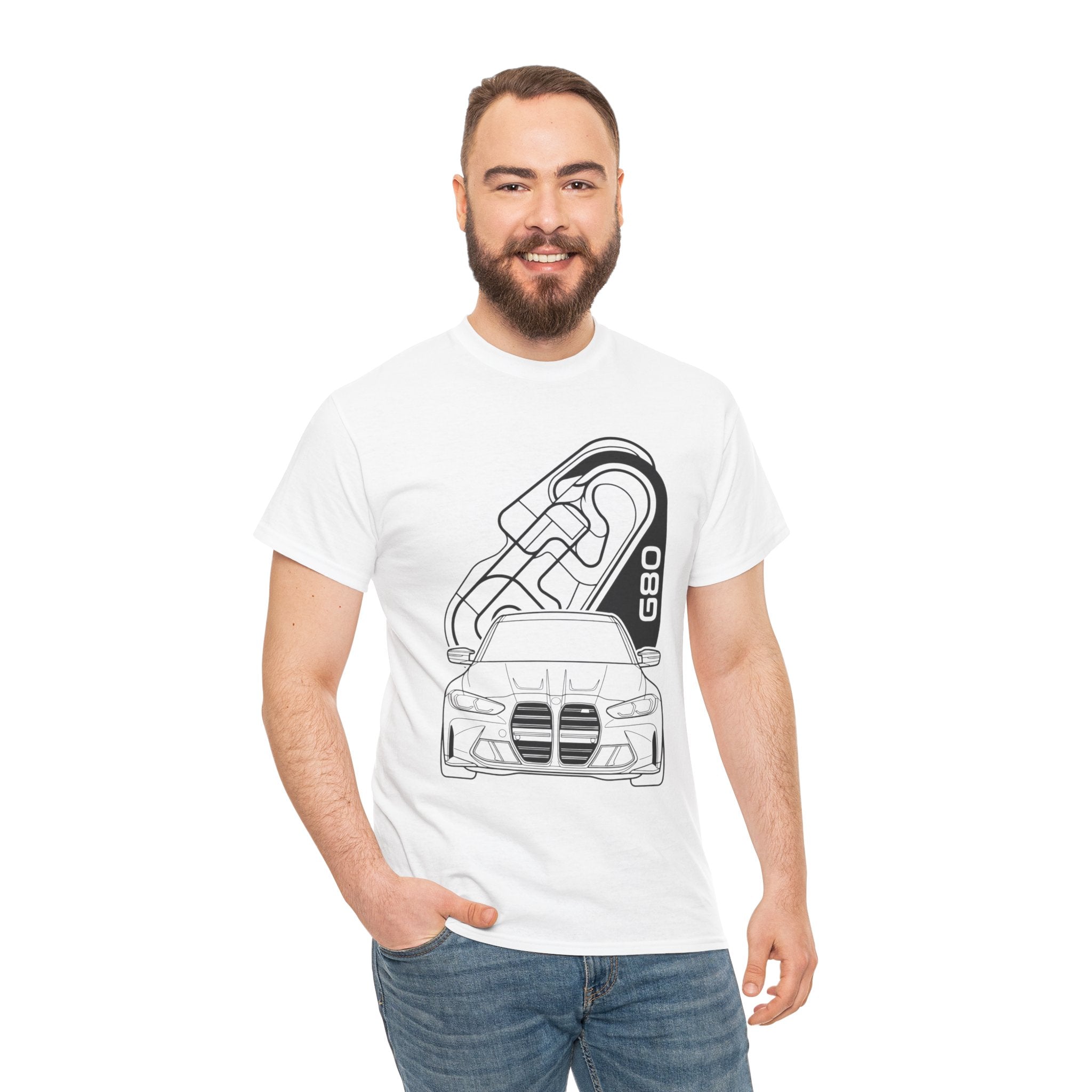 Unisex Heavy Cotton Tee — G80 Track