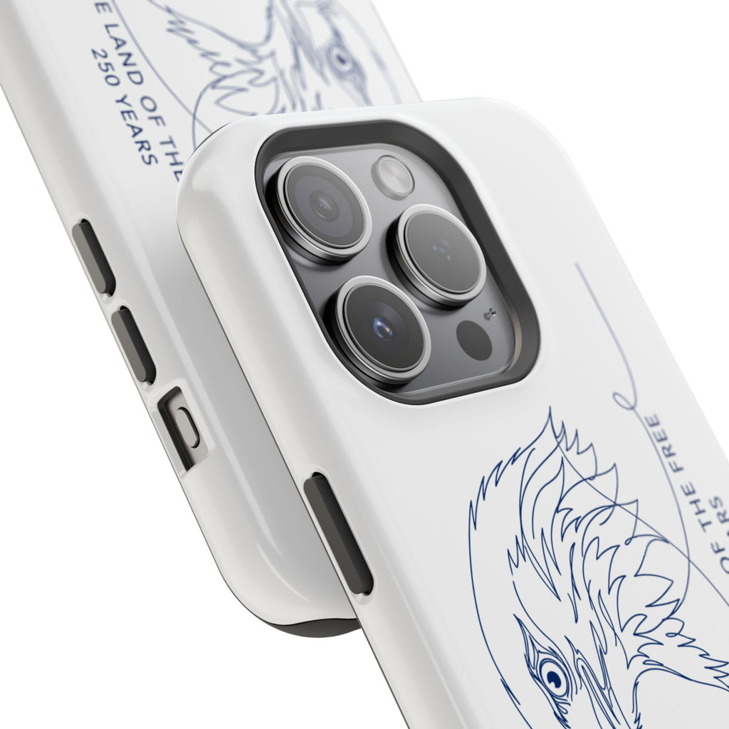 Magnetic Impact-Resistant Phone Case — "The Land of the Free" 250 Years