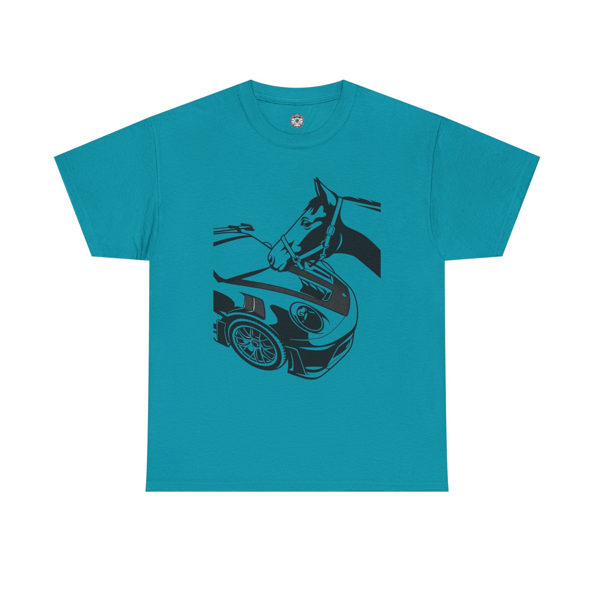Unisex Heavy Cotton Tee — 992 vs Horse (Viral Video)