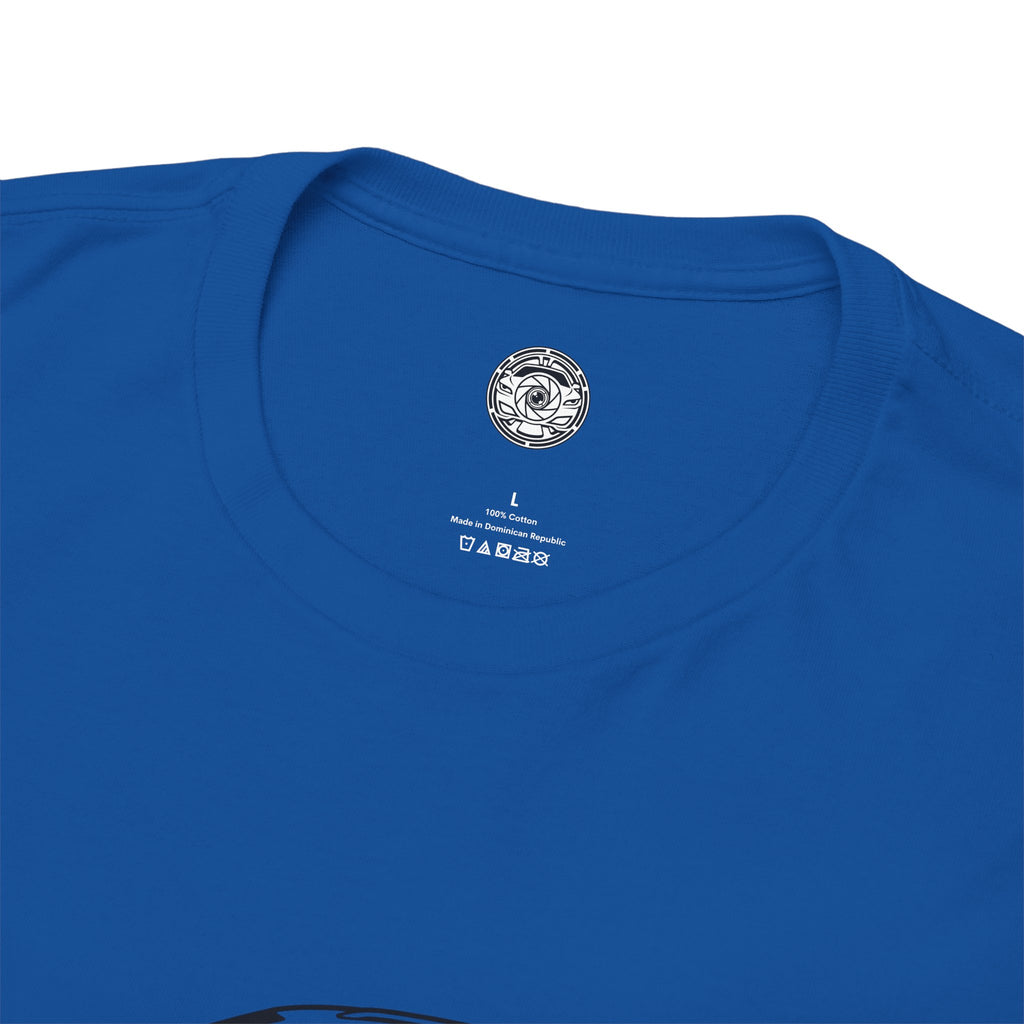 Unisex Heavy Cotton Tee — Twin-Turbo V8 "Dad Wagon"