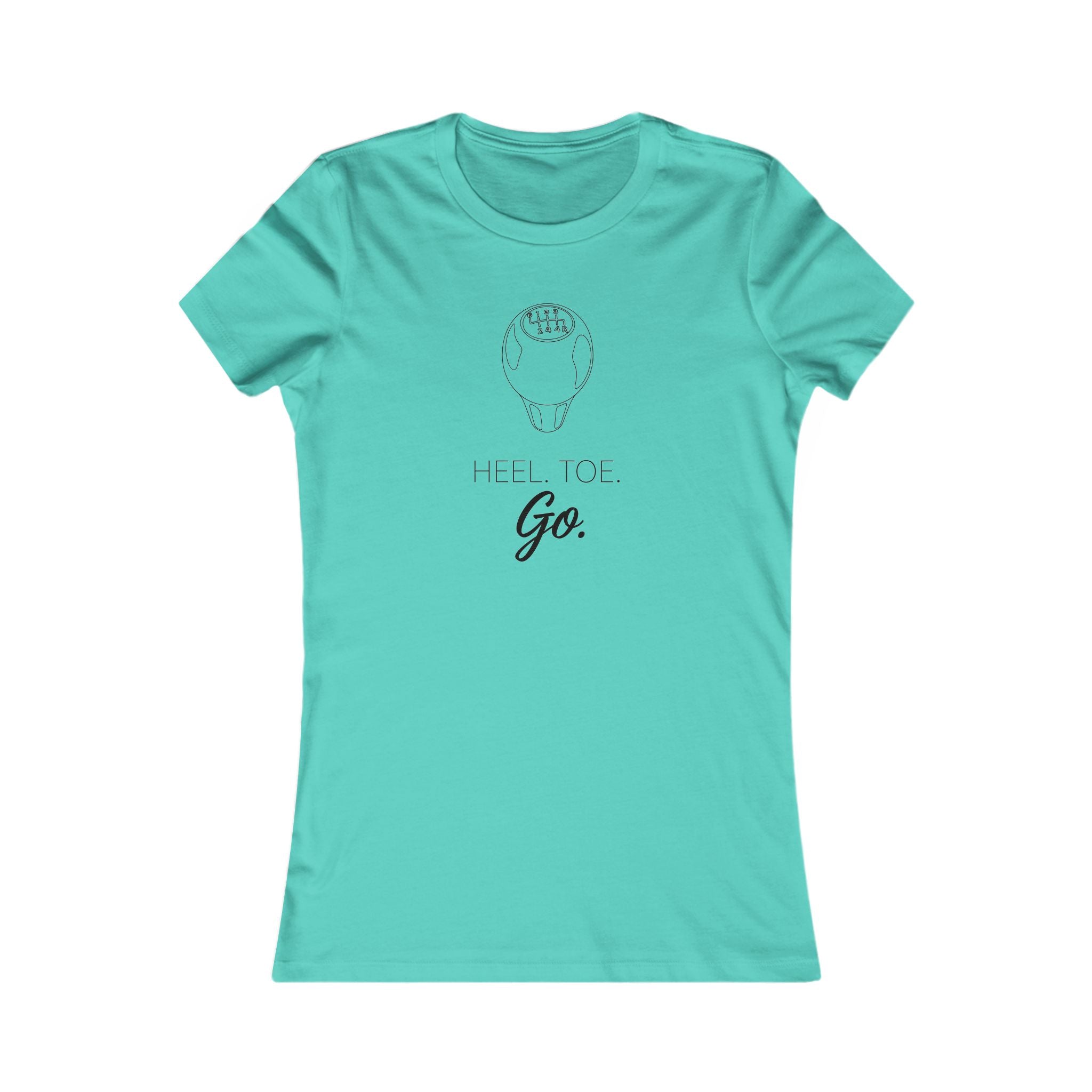 Women's Tee — Heel. Toe. Go.