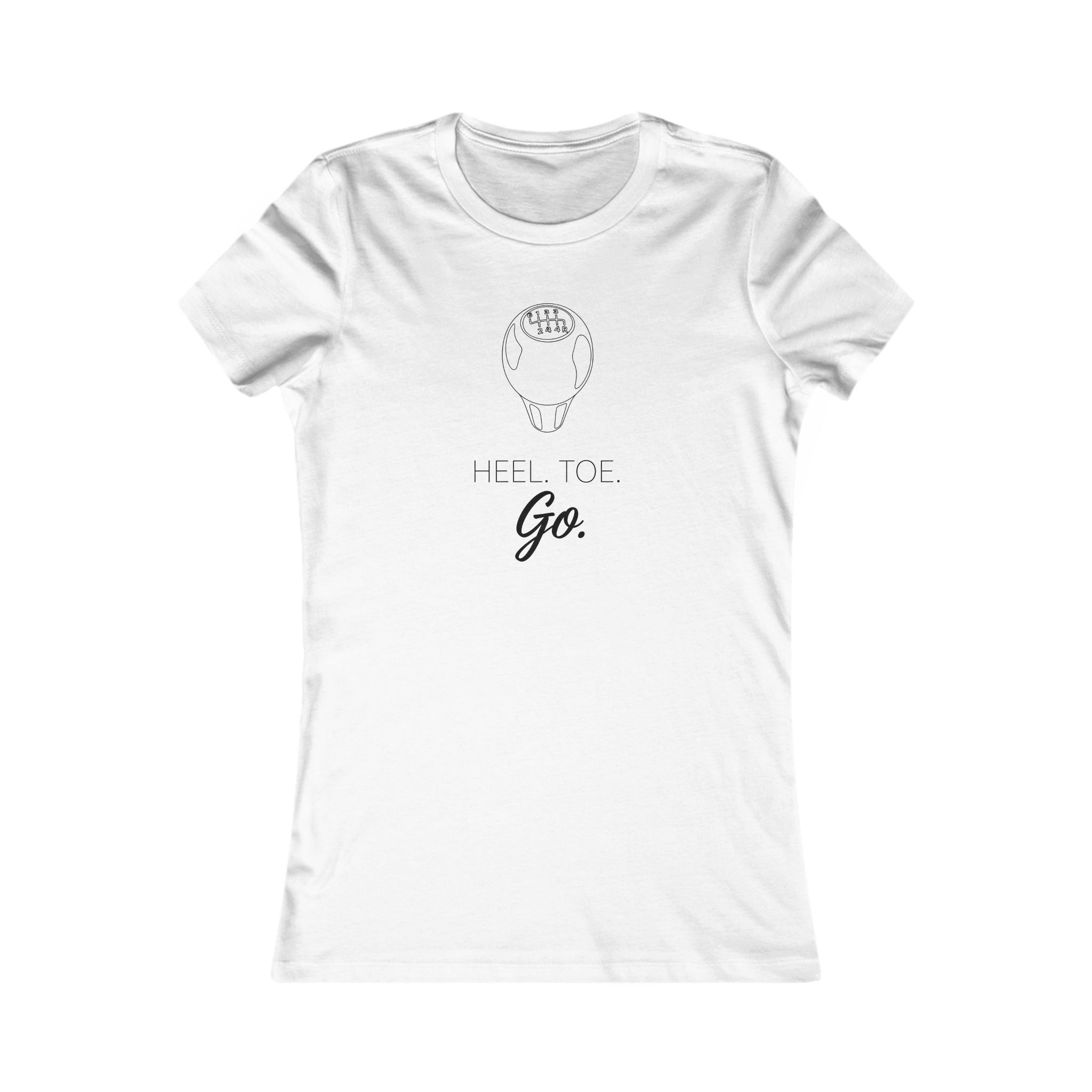 Women's Tee — Heel. Toe. Go.