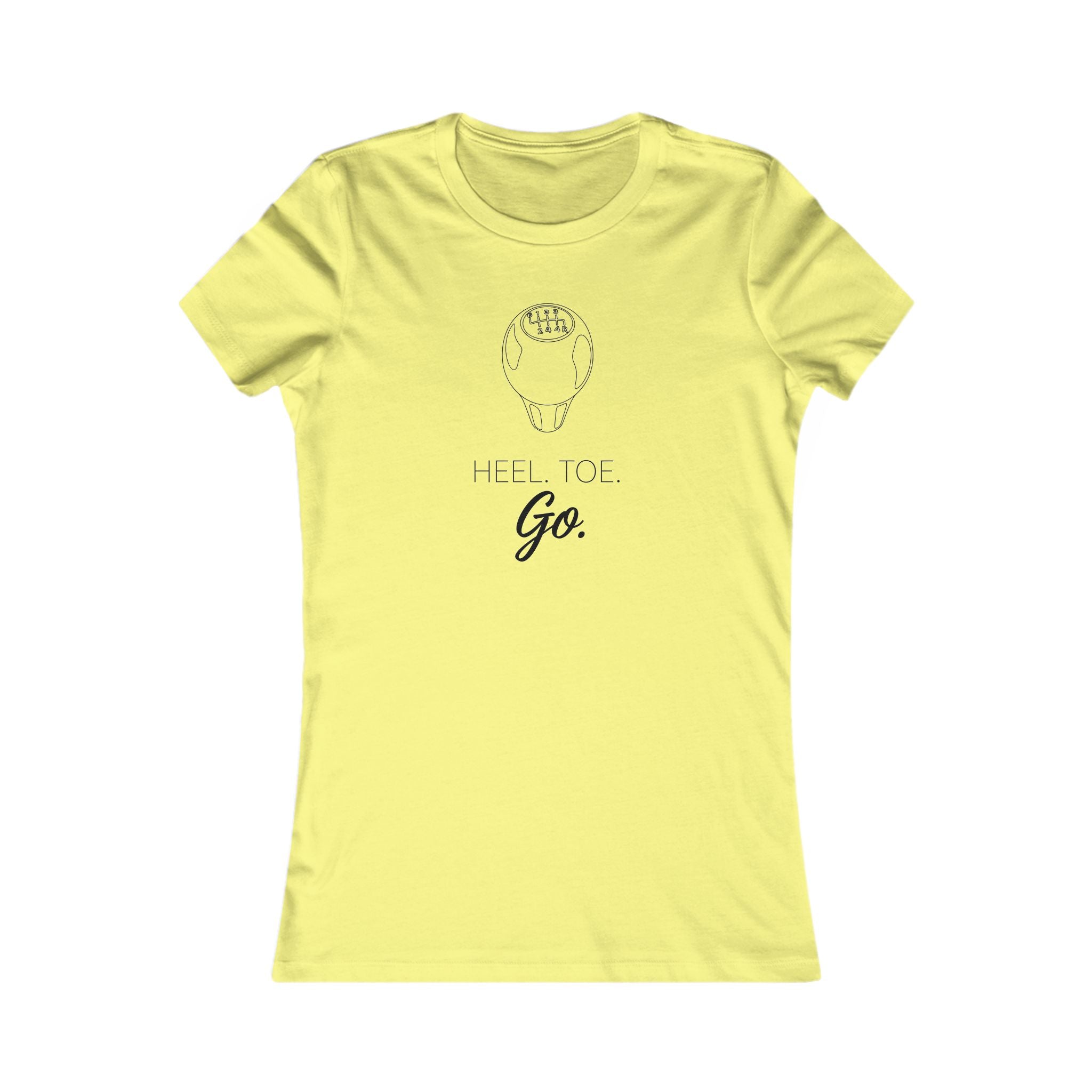 Women's Tee — Heel. Toe. Go.
