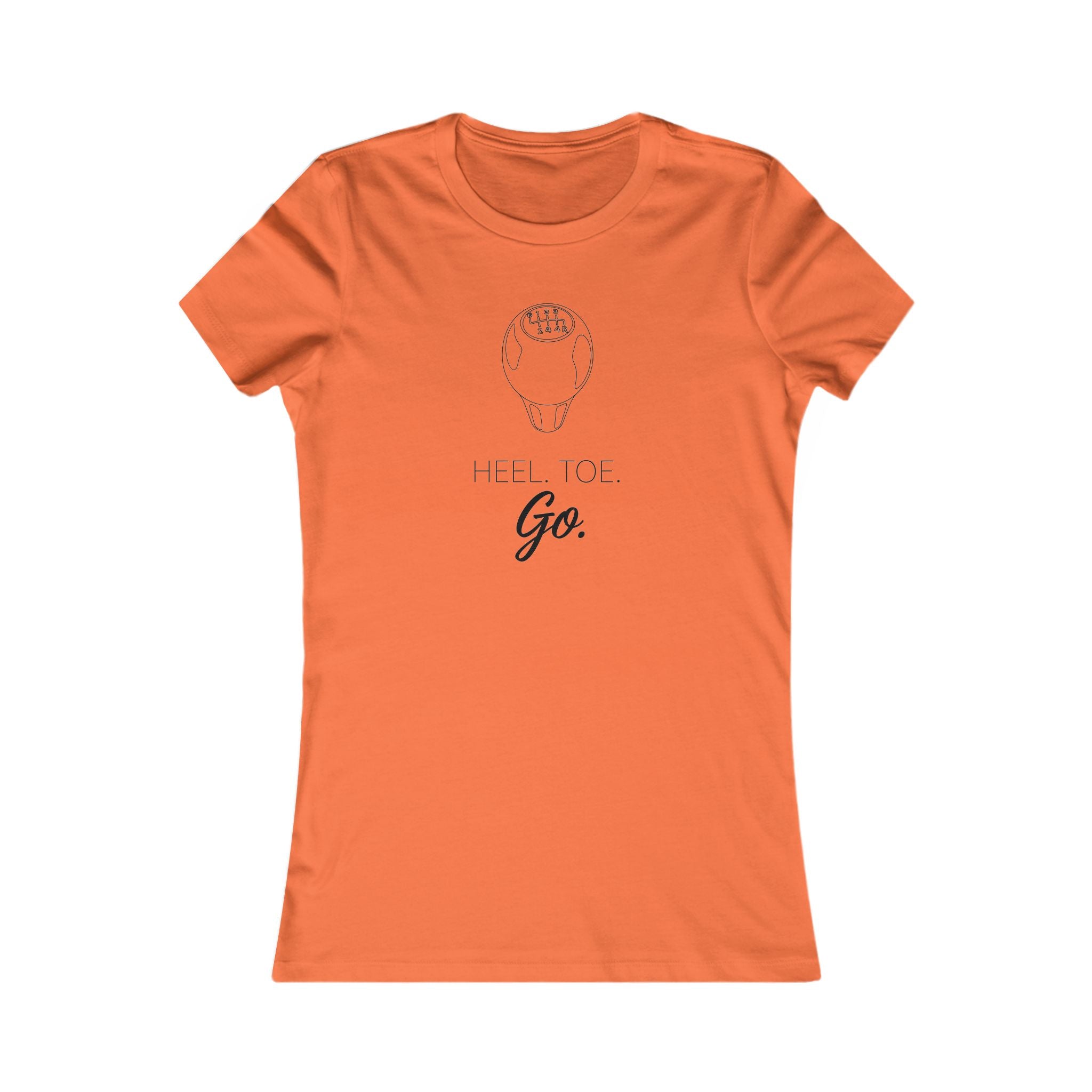 Women's Tee — Heel. Toe. Go.