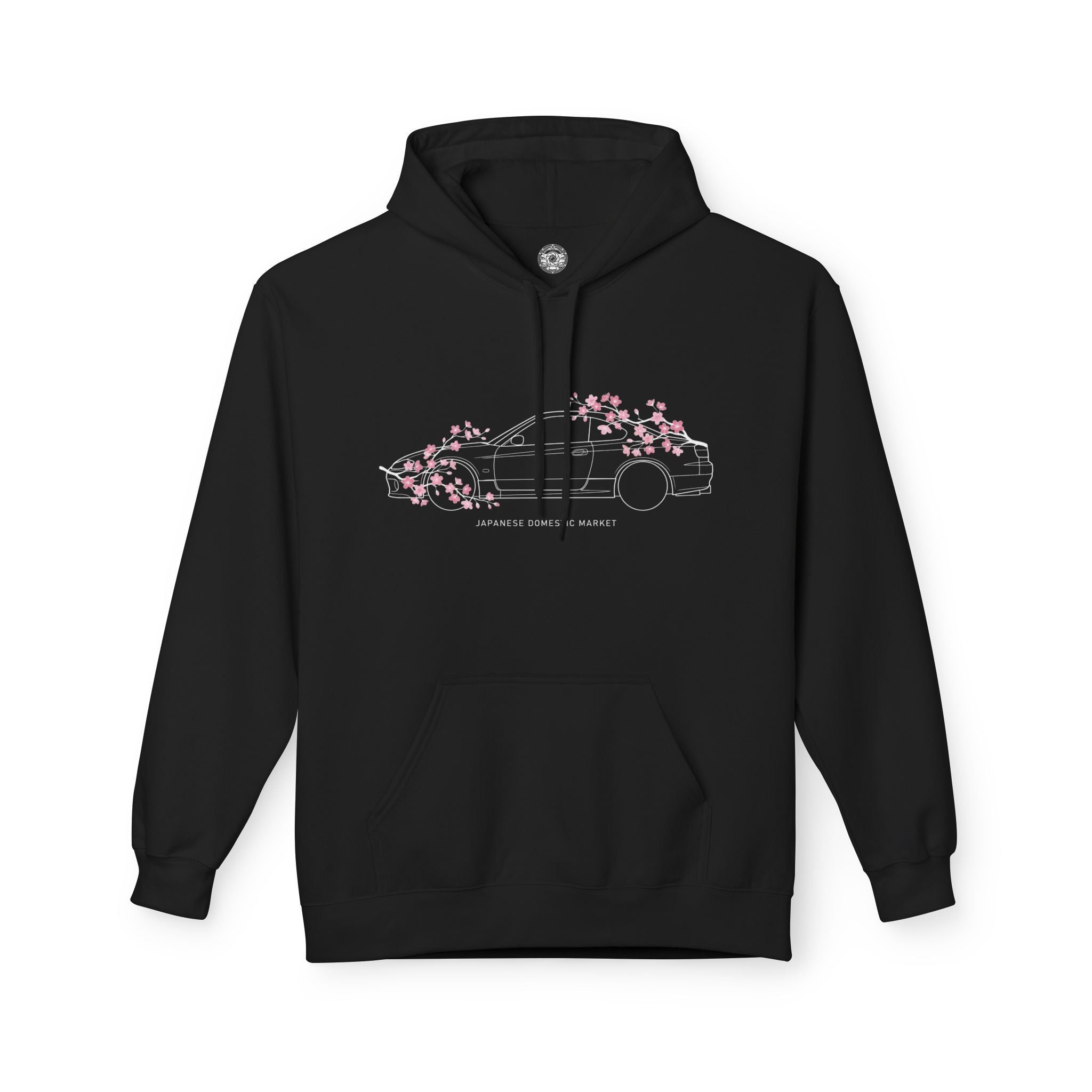 Women's Midweight Softsyle Fleece Hoodie — S15 Cherry Blossom