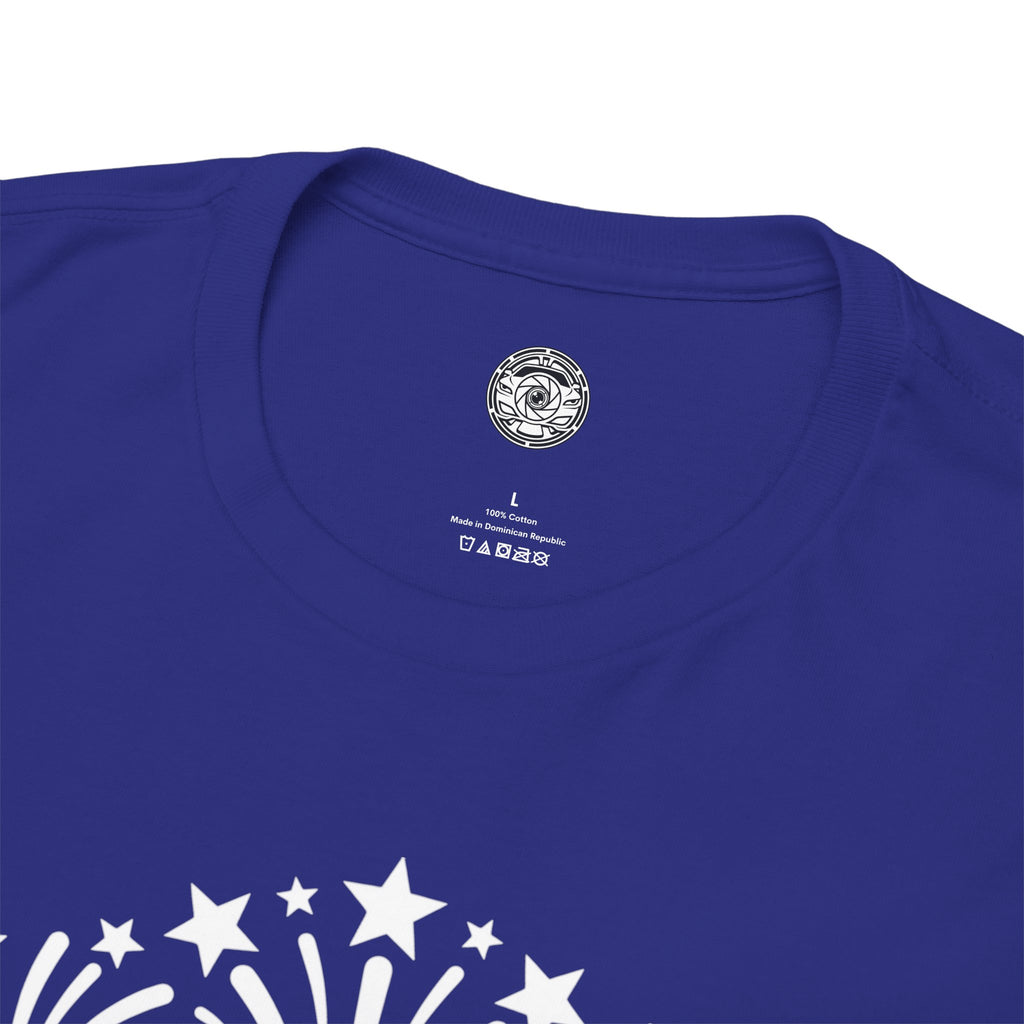 Unisex Heavy Cotton Tee — V8/Fireworks