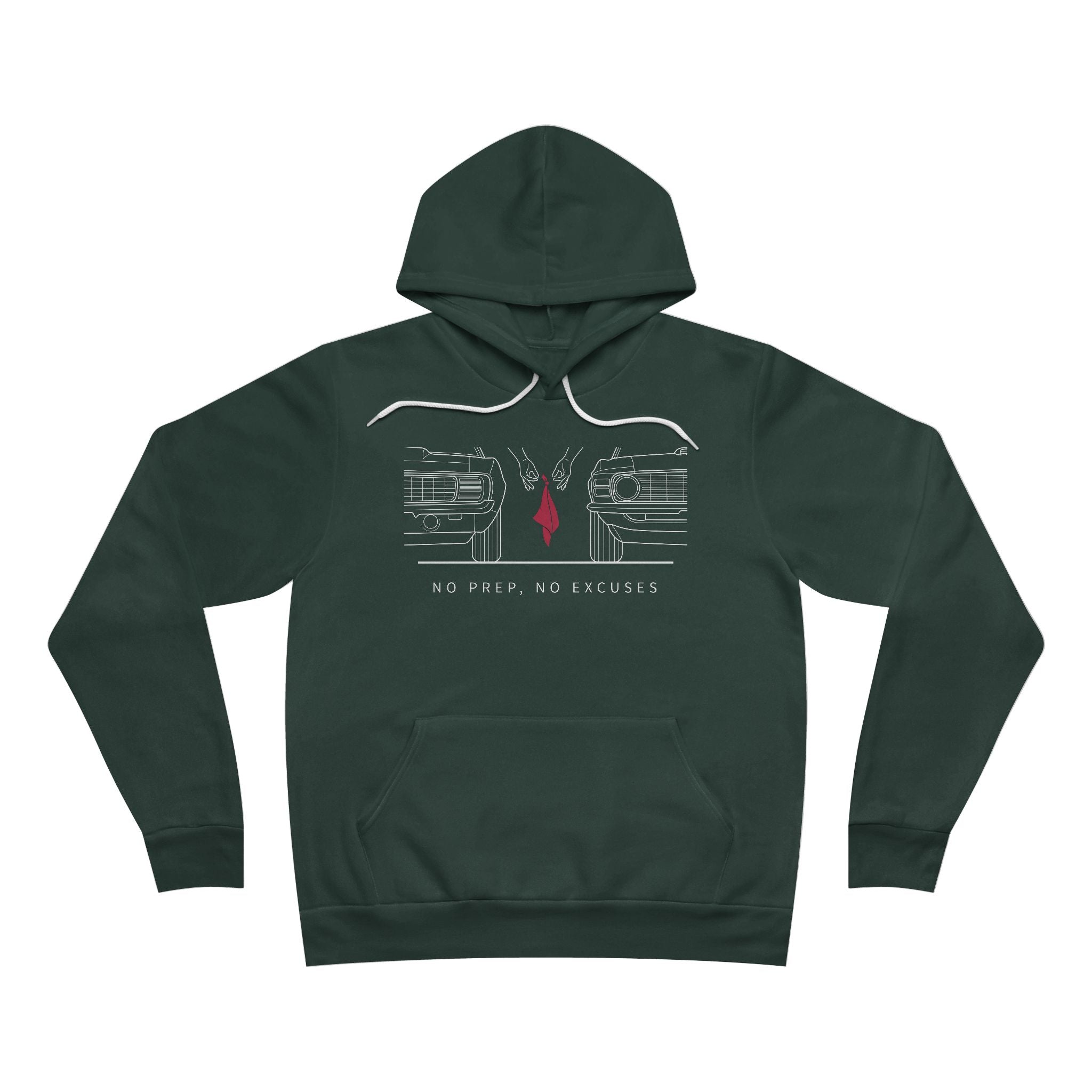 Unisex Sponge Fleece Pullover Hoodie — No Prep, No Excuses