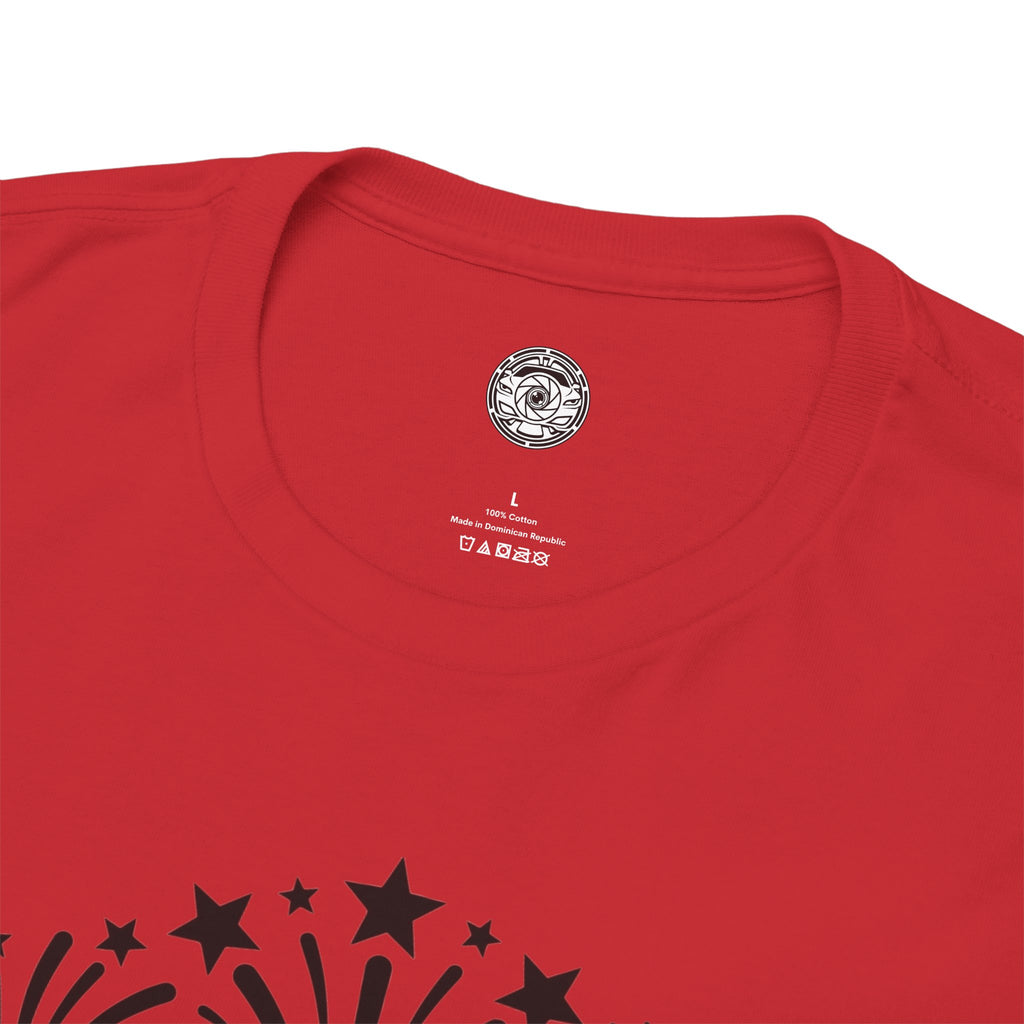 Unisex Heavy Cotton Tee — V8/Fireworks