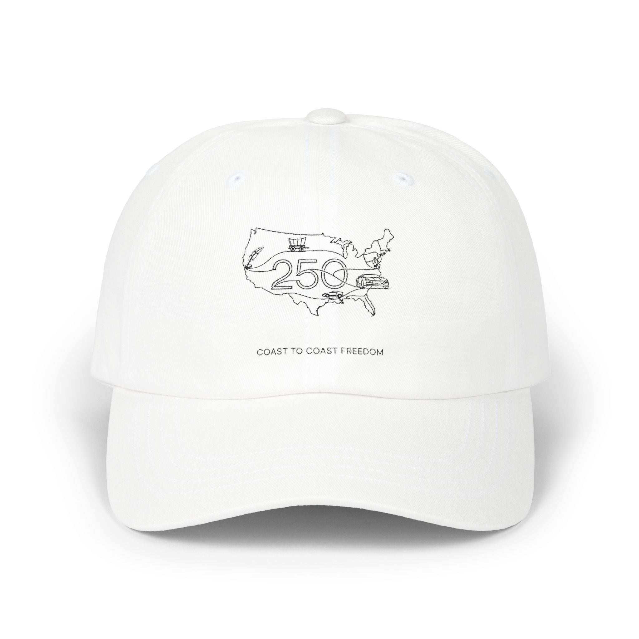 Classic Dad Cap — 250th Anniversary USA Map