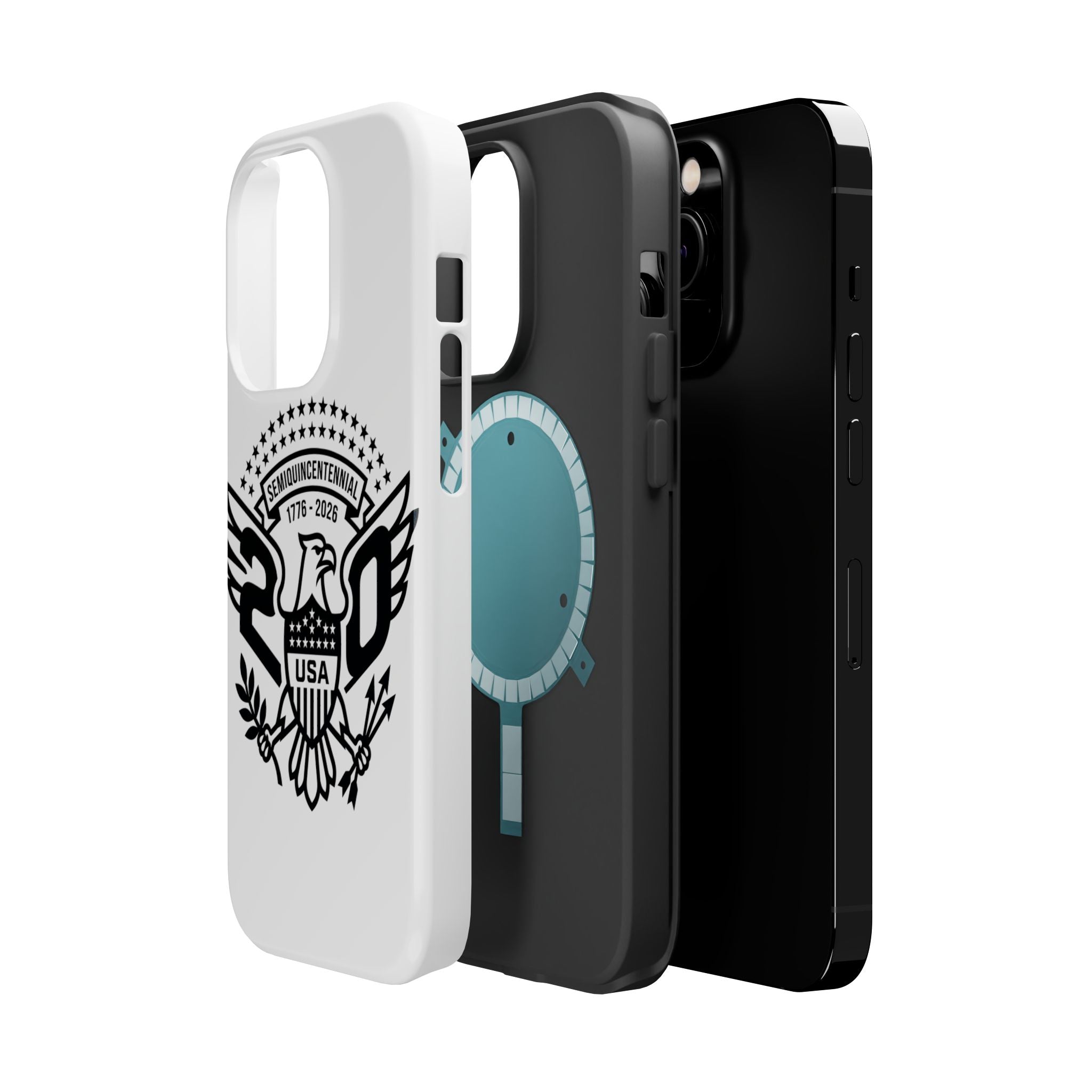 Magnetic Impact-Resistant Phone Case — USA Semiquincentennial