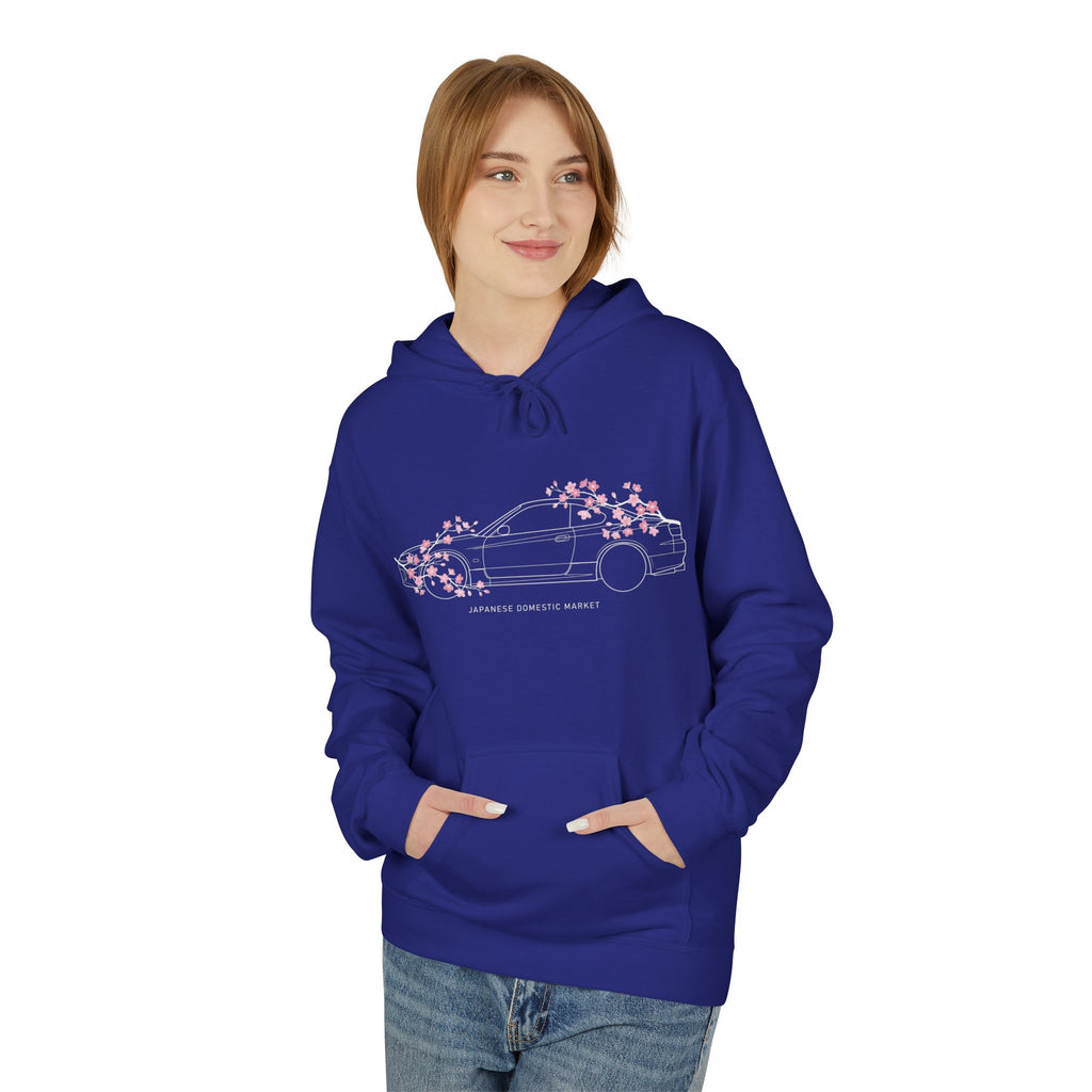 Women's Midweight Softsyle Fleece Hoodie — S15 Cherry Blossom
