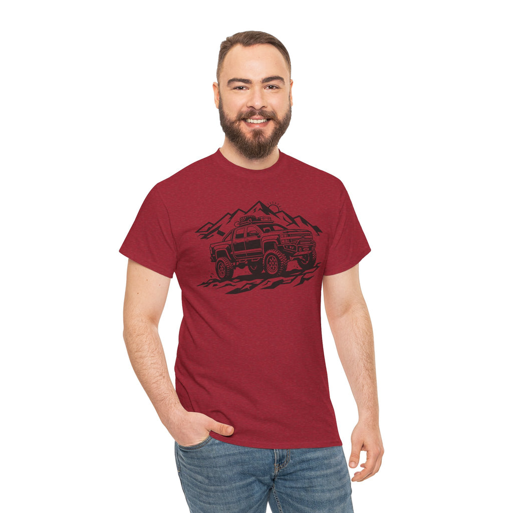 Unisex Heavy Cotton Tee — Mountain 4x4 Adventure