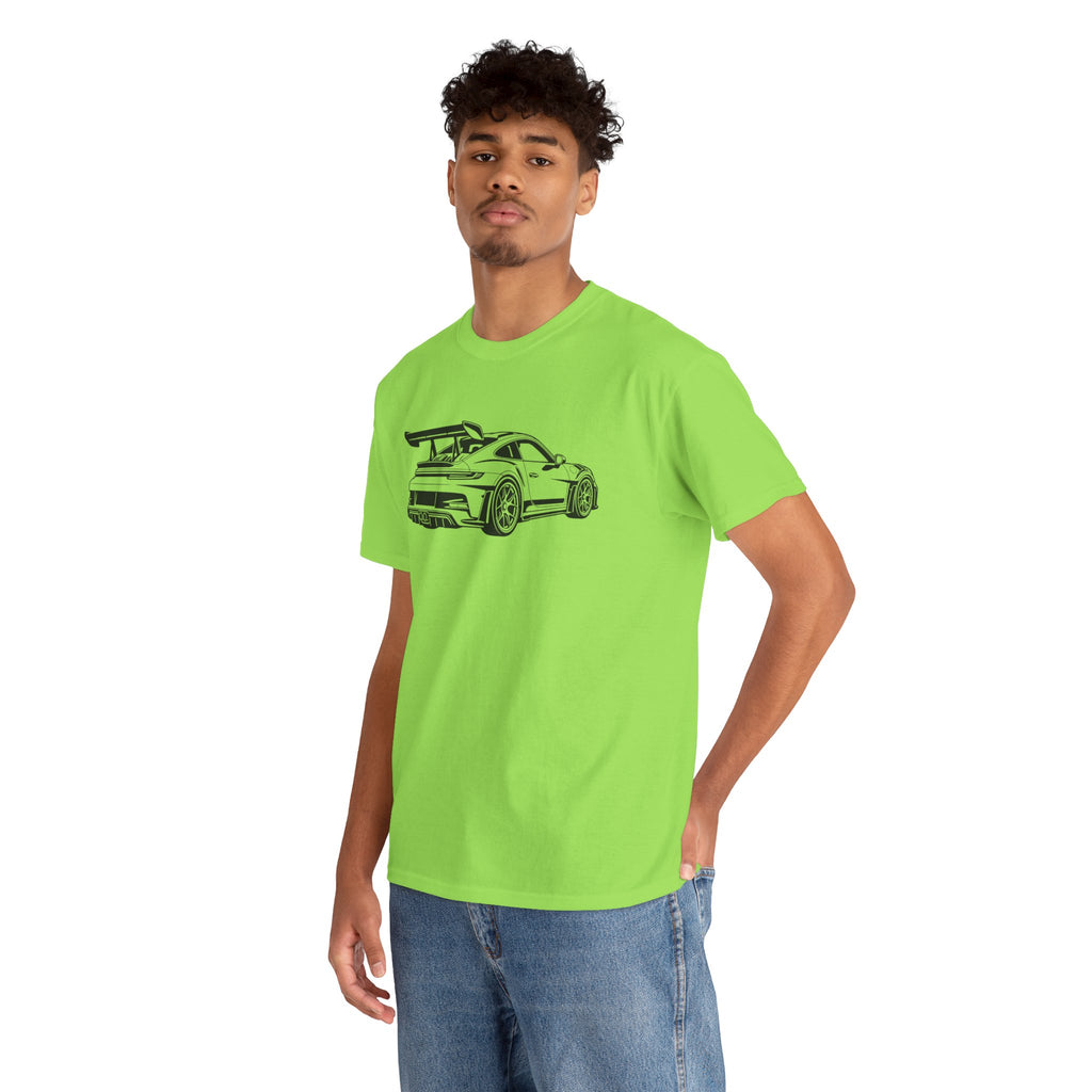 Unisex Heavy Cotton Tee — 992 Rear Profile