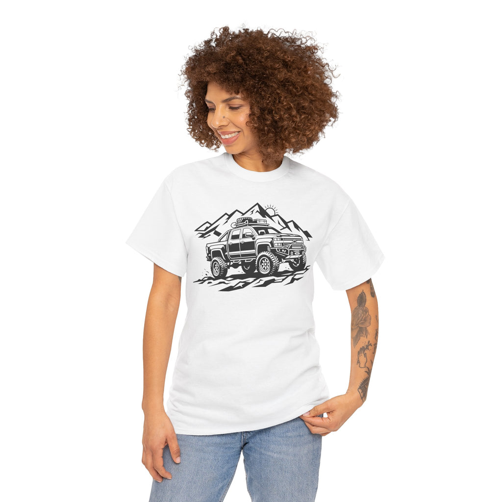 Unisex Heavy Cotton Tee — Mountain 4x4 Adventure