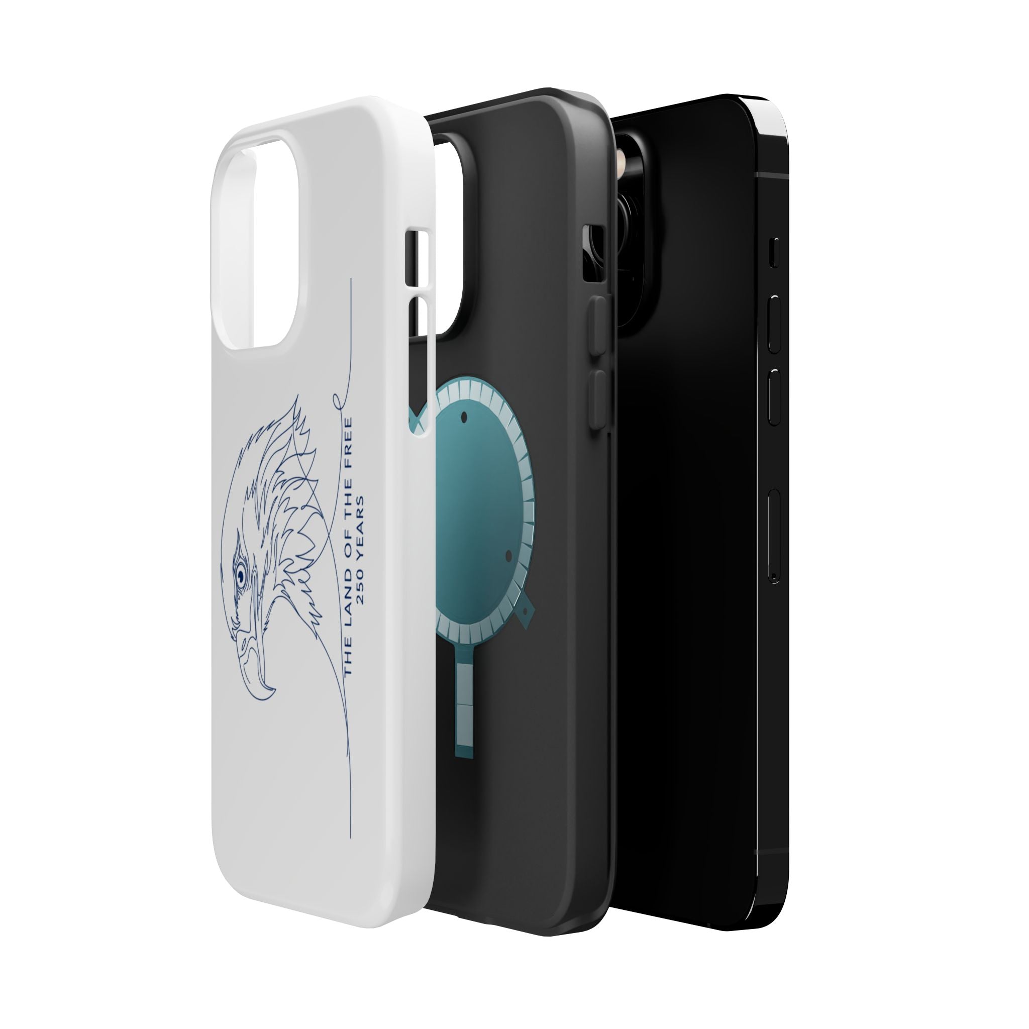 Magnetic Impact-Resistant Phone Case — "The Land of the Free" 250 Years