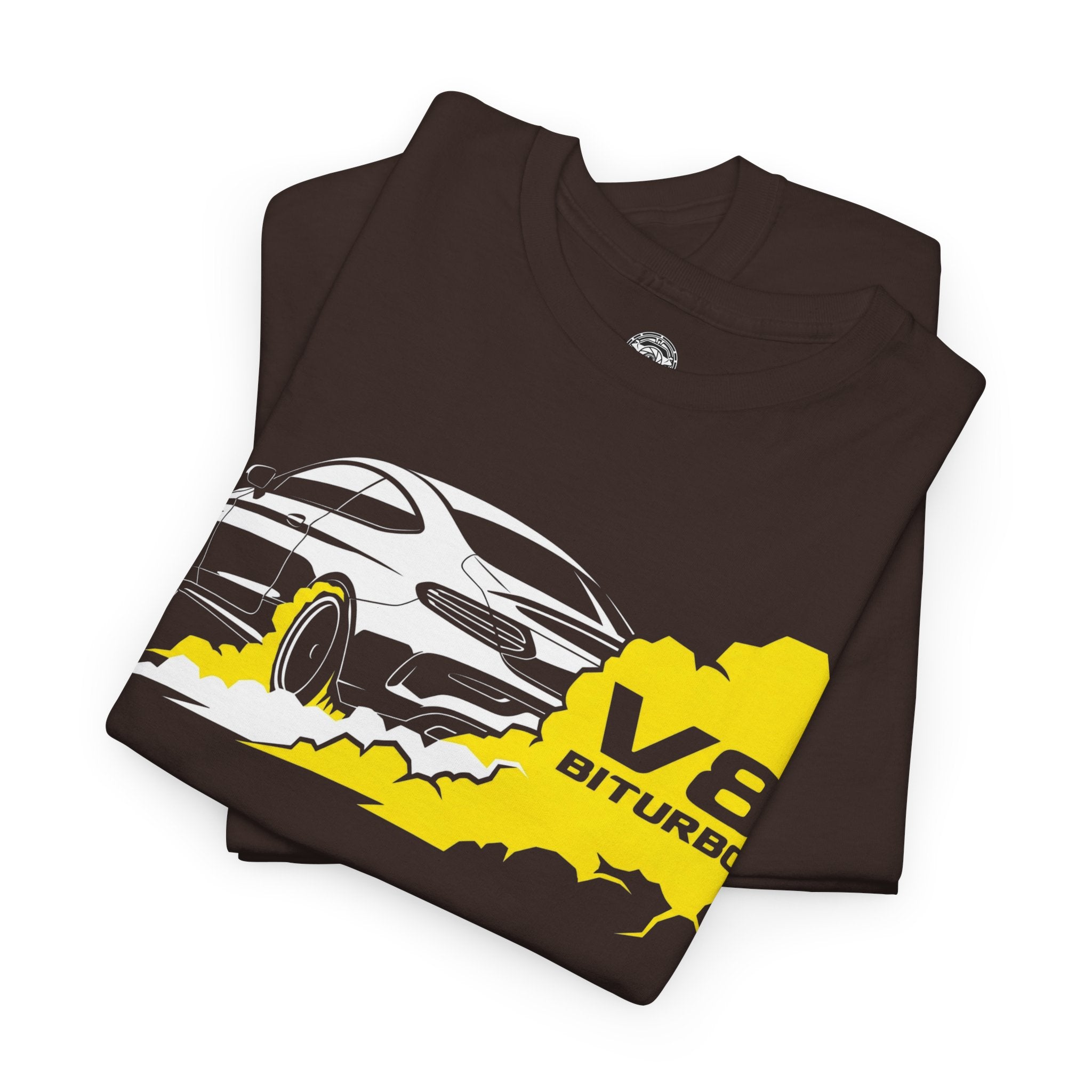 Unisex Heavy Cotton Tee — V8 Biturbo Burnout