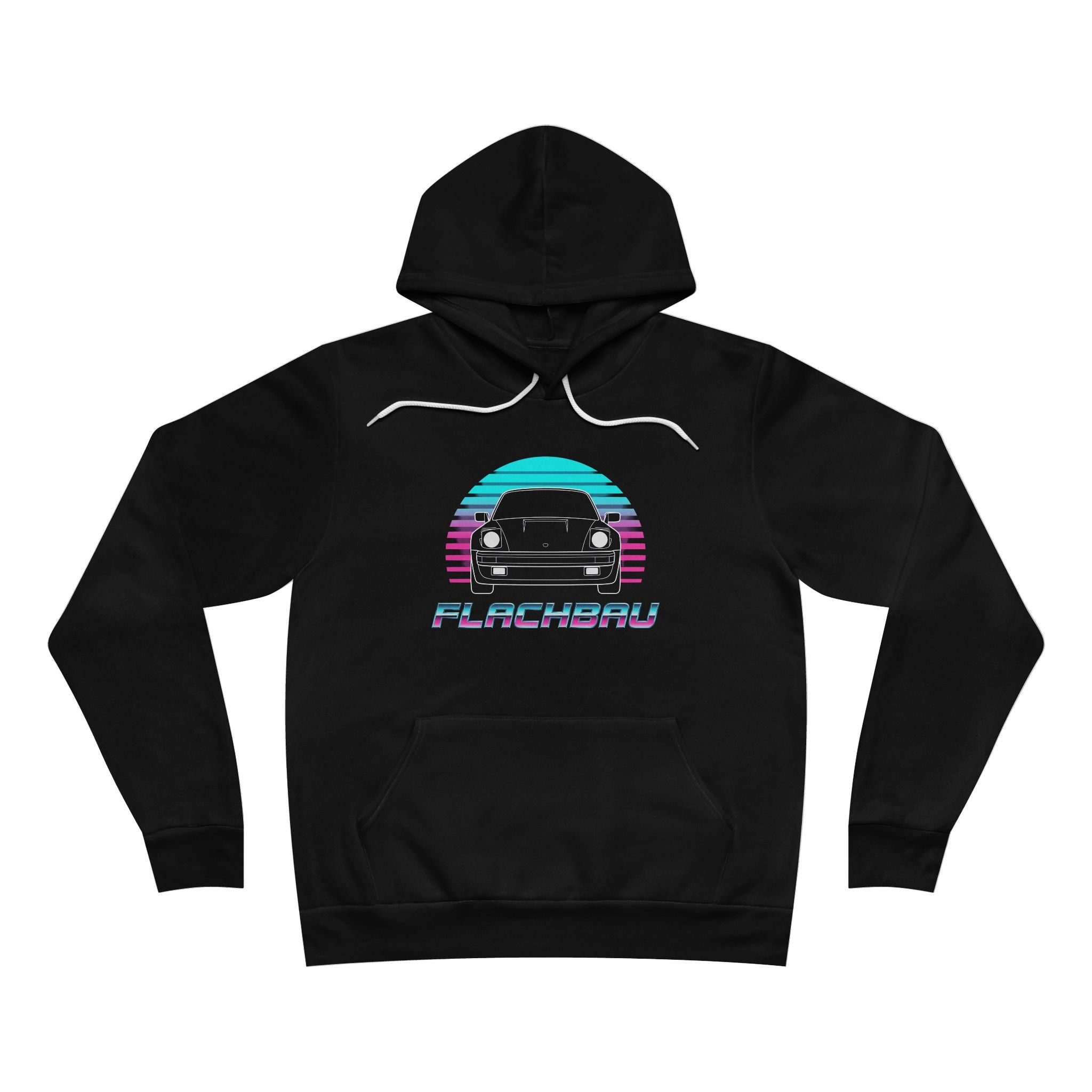Unisex Sponge Fleece Pullover Hoodie — 'Flachbau'