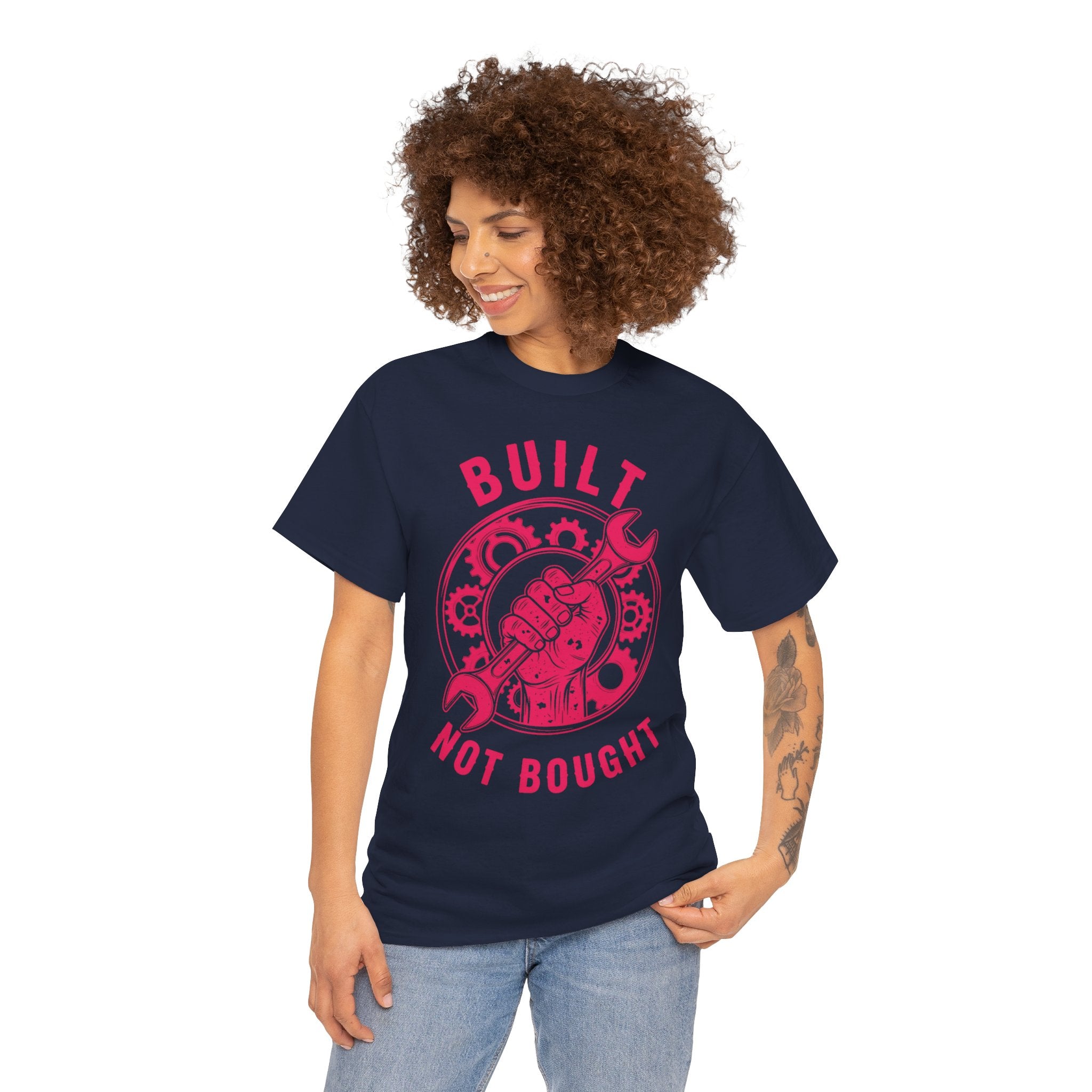 Unisex Heavy Cotton Tee — Built Not Bought