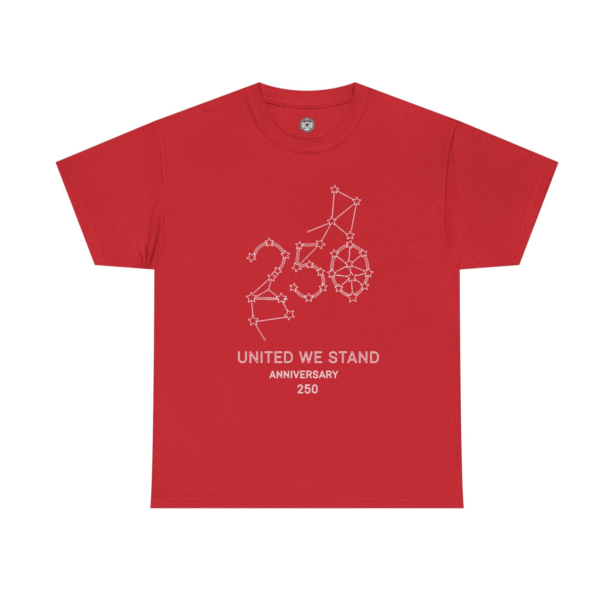 Unisex Heavy Cotton Tee — 250th Anniversary "United We Stand"