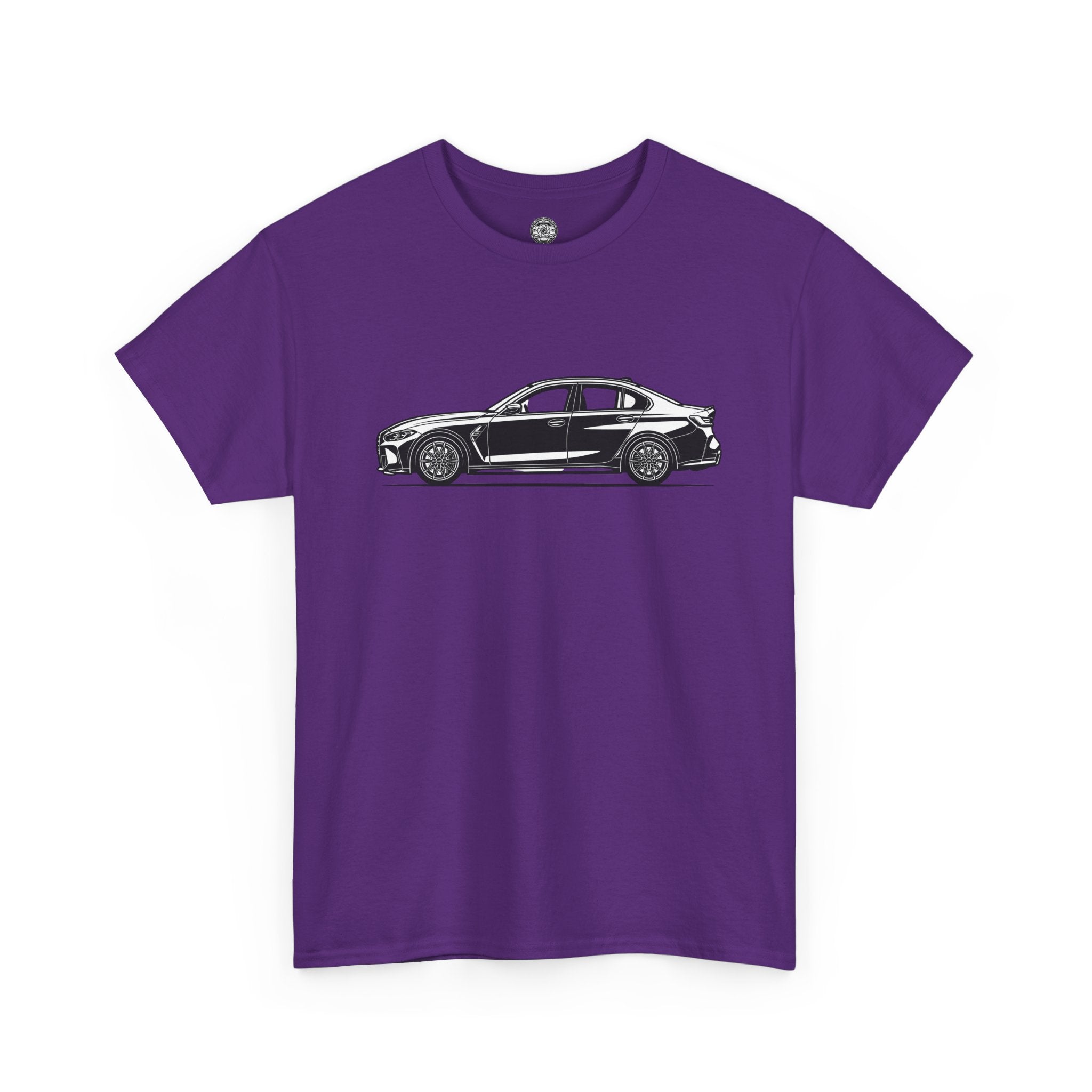 Unisex Heavy Cotton Tee — G80 Side Profile