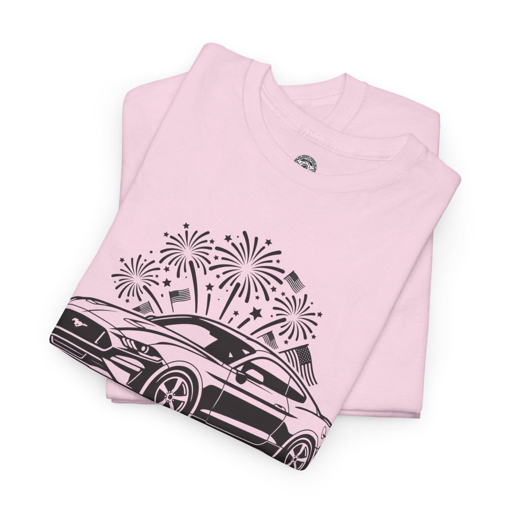 Unisex Heavy Cotton Tee — 4th of July — Modern American Muscle