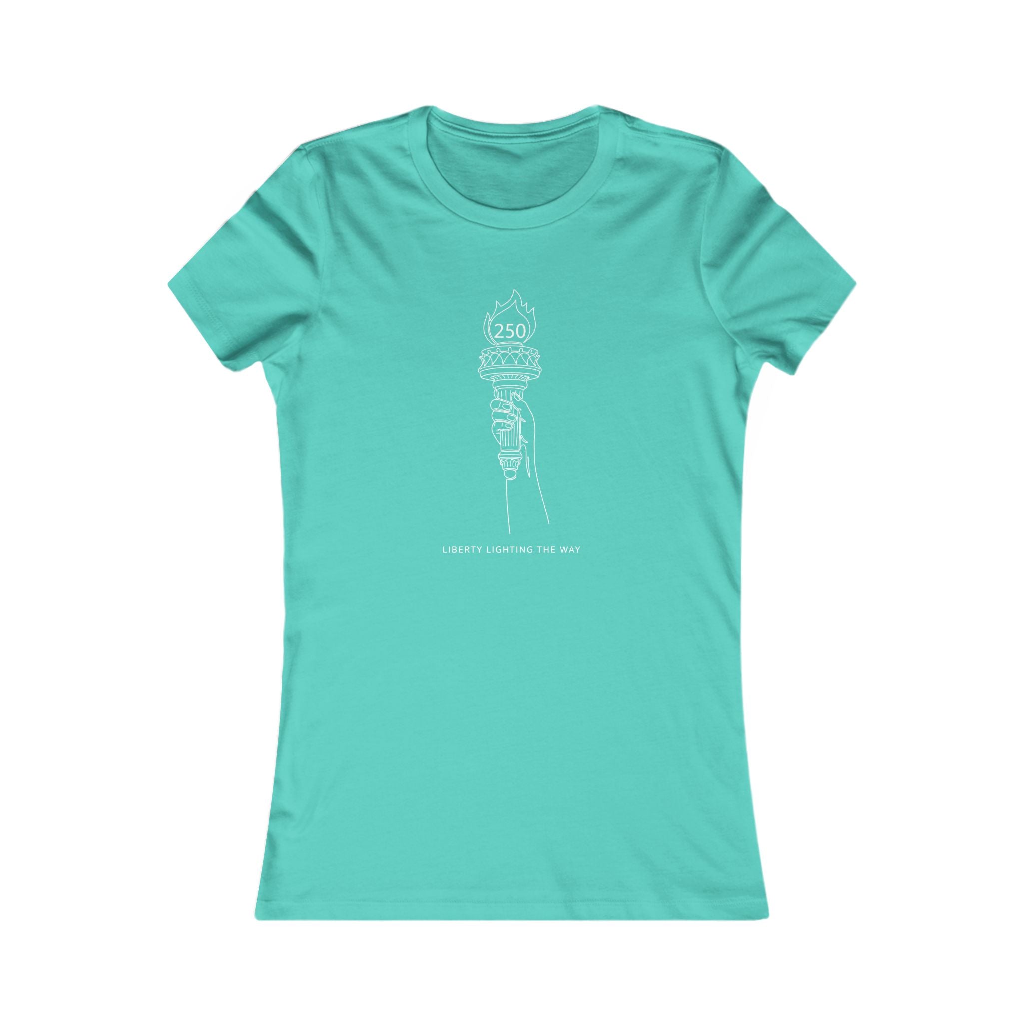Women's Tee — Liberty Torch