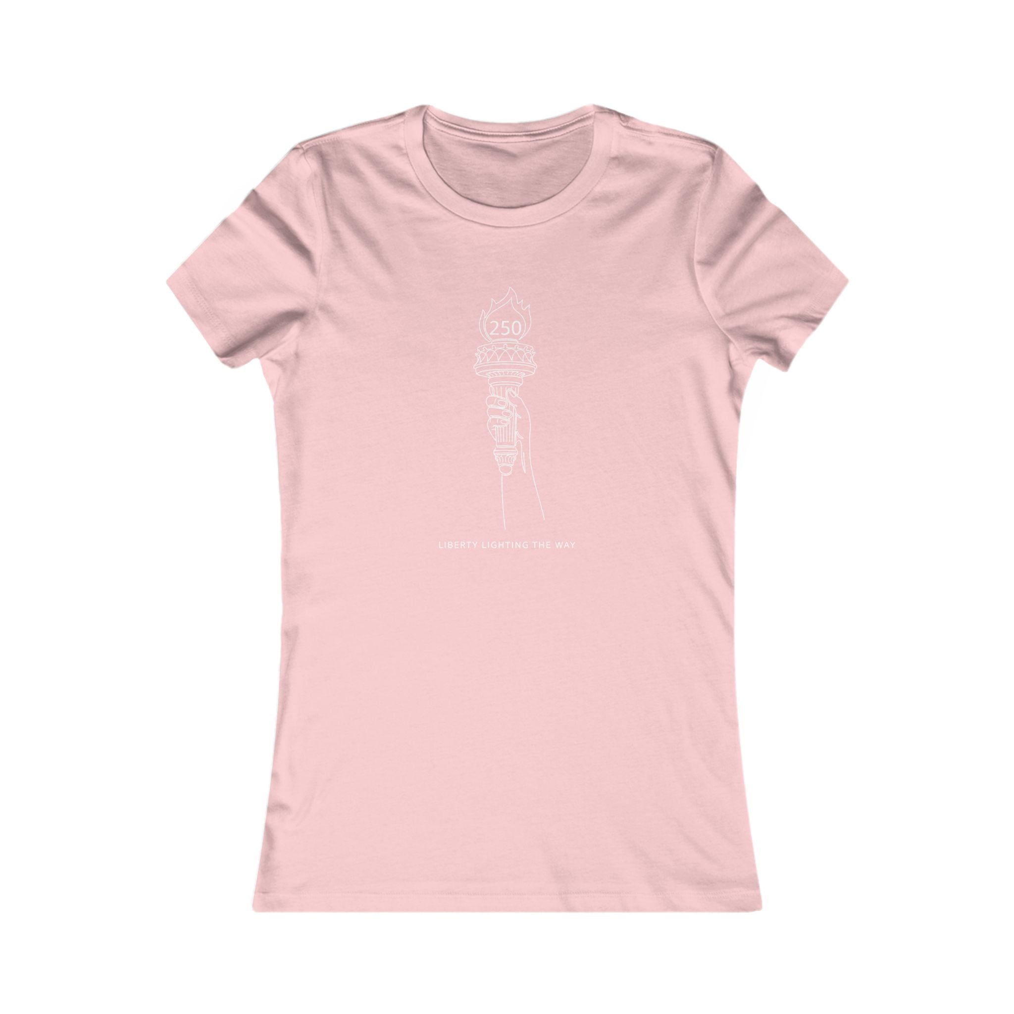 Women's Tee — Liberty Torch