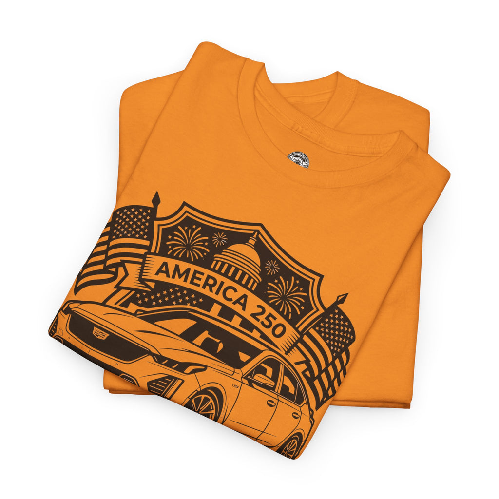 Unisex Heavy Cotton Tee — 4th of July — American Sedan