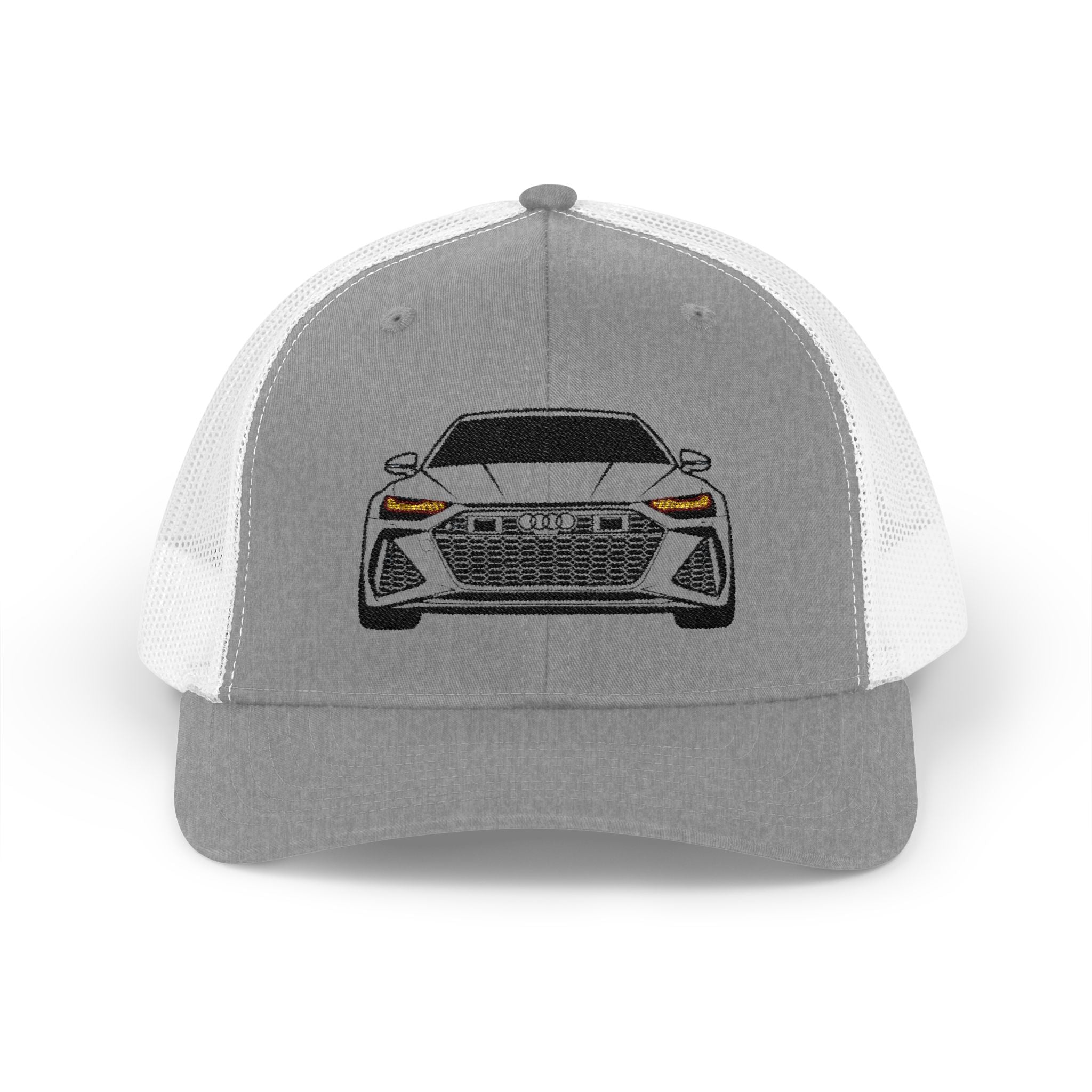 Snapback Trucker Cap — Illuminated Matrix Headlights (Yellow)
