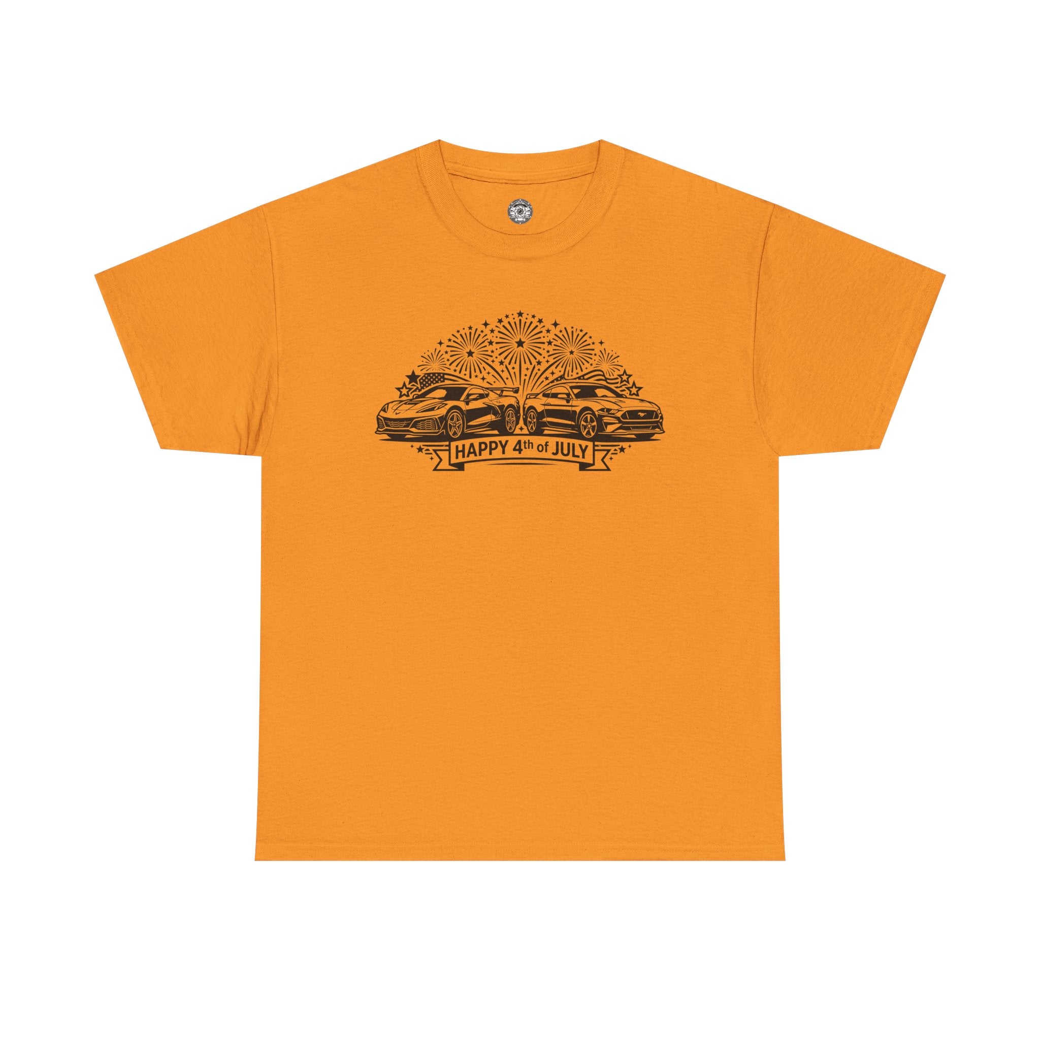 Unisex Heavy Cotton Tee — 4th of July — American V8's