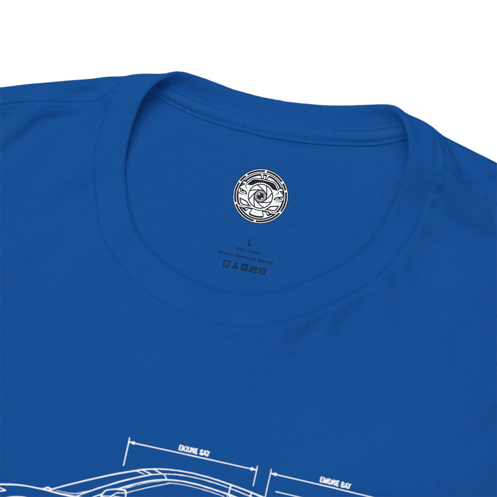 Unisex Heavy Cotton Tee — C7/C8 Blueprint