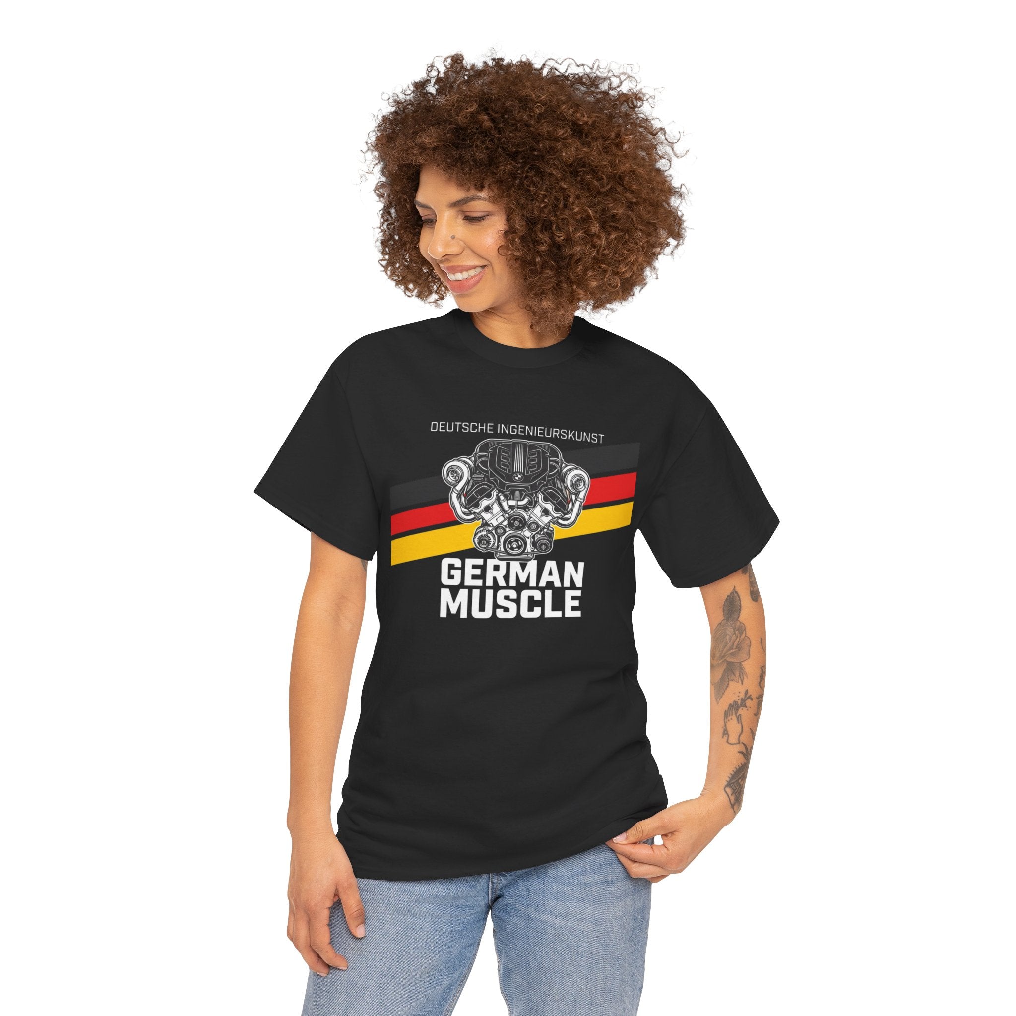 Unisex Heavy Cotton Tee - German Muscle