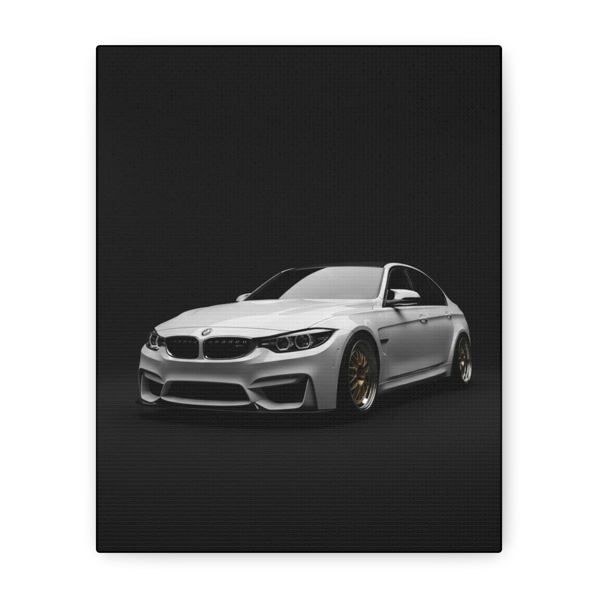 Custom Vertical Automotive Canvas - Multiple Sizes